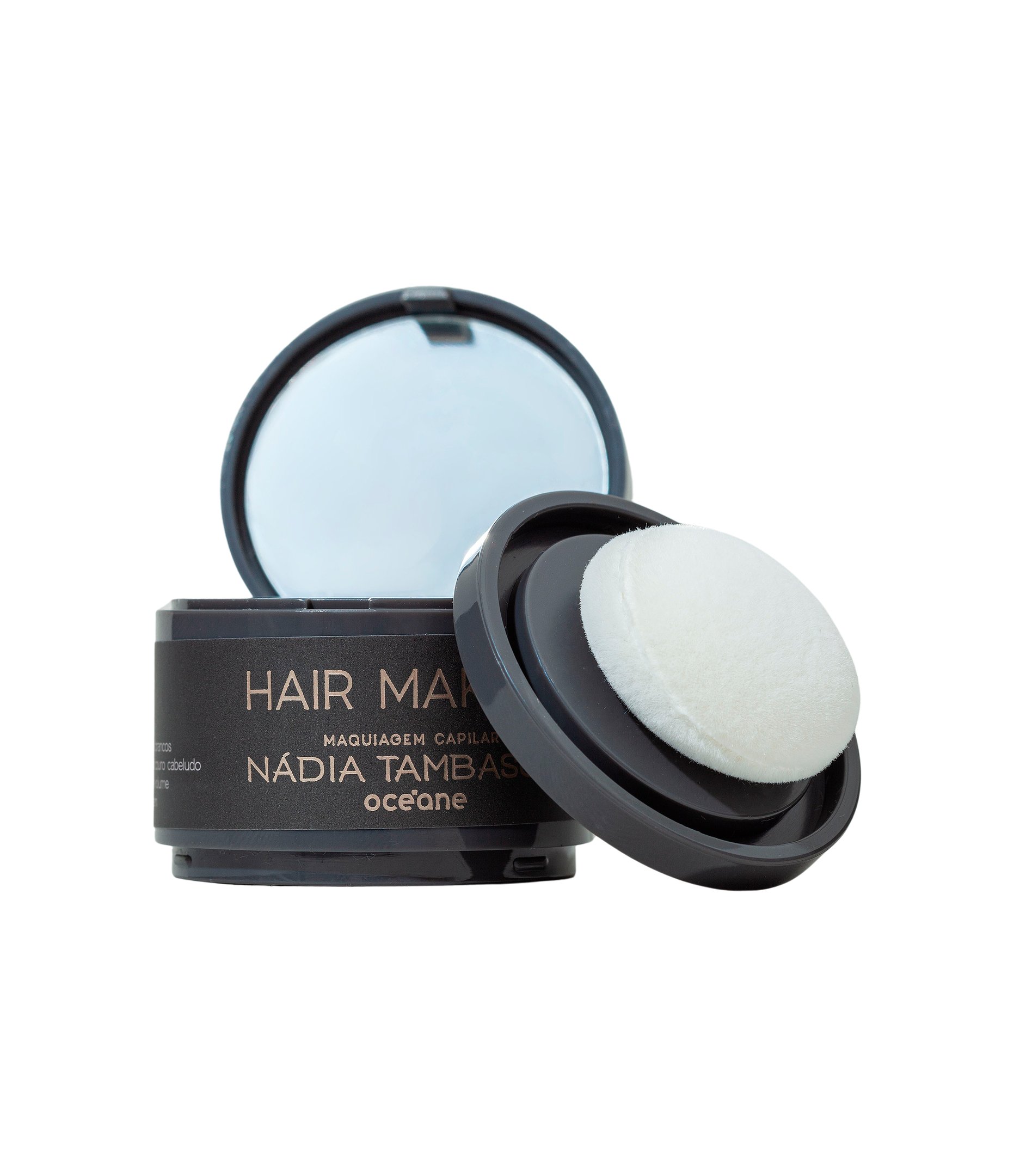 Maquiagem Capilar Preto Hair Makeup Nadia Tambasco Océane 4g 4