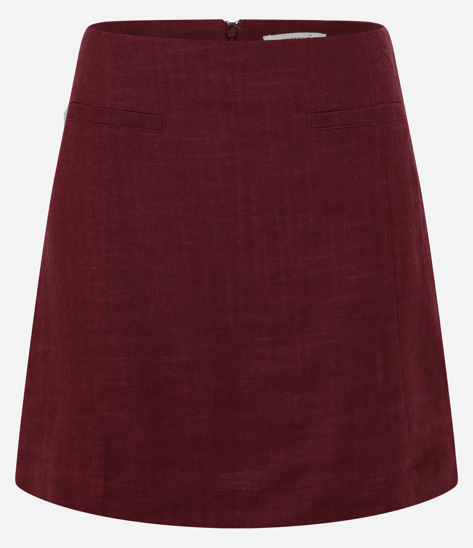 Saia em Viscolinho com Detalhe de Bolso Falso 5