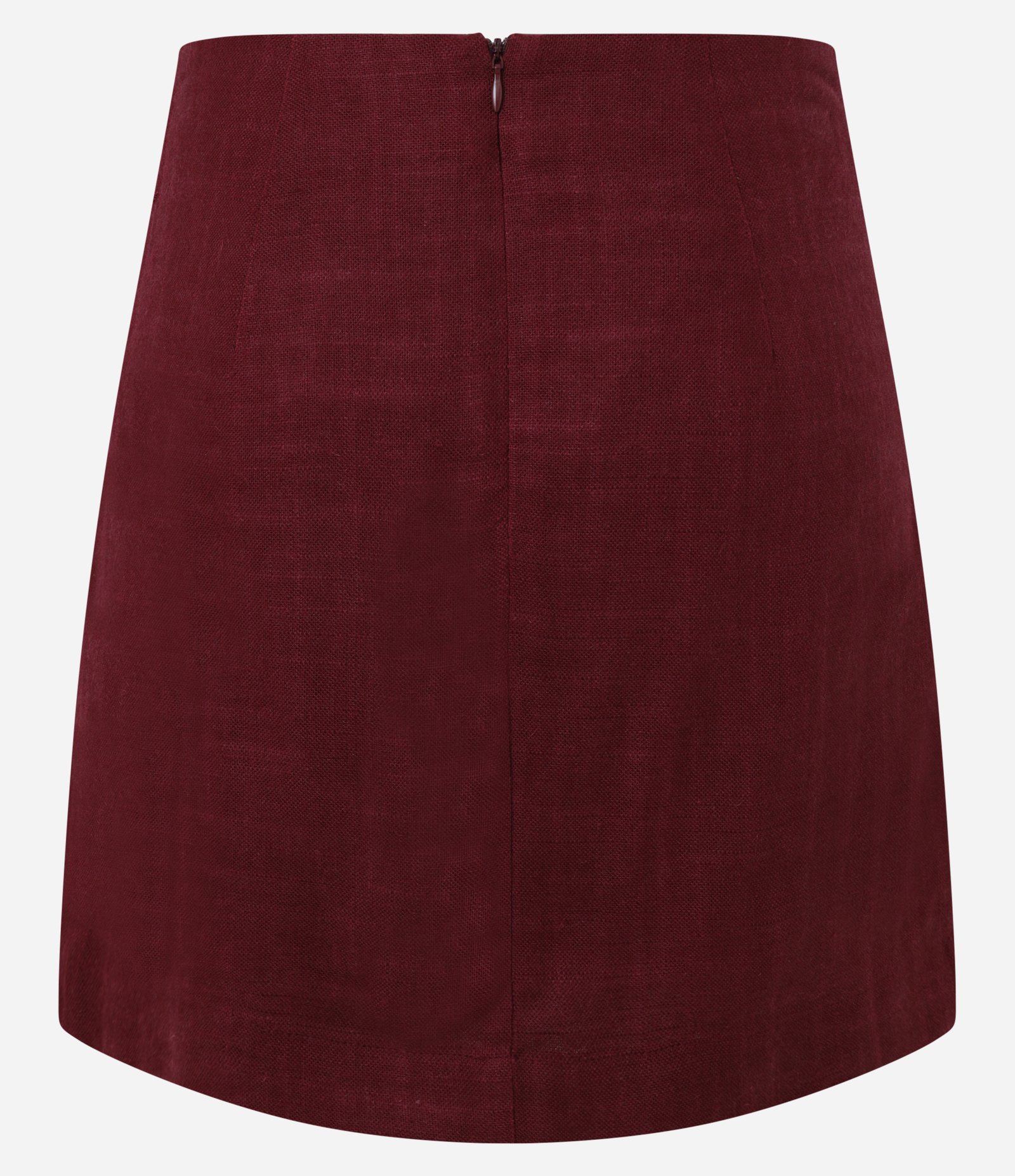 Saia em Viscolinho com Detalhe de Bolso Falso 6