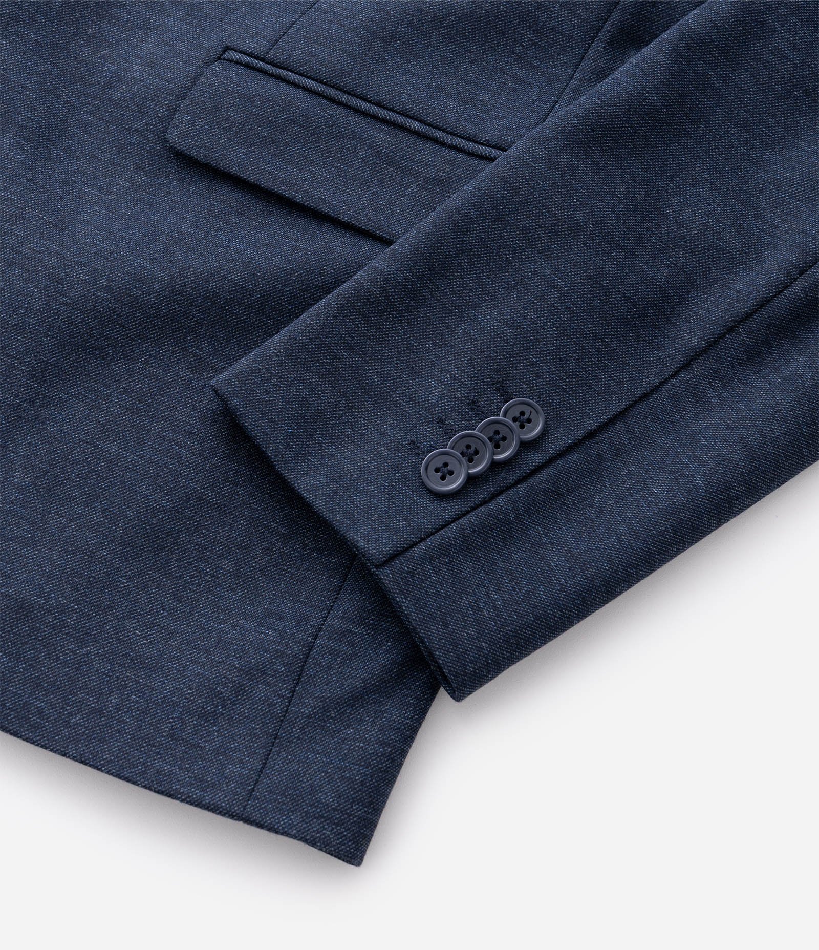 Paletó Alfaiatado em Viscose com Elastano Azul Marinho 11