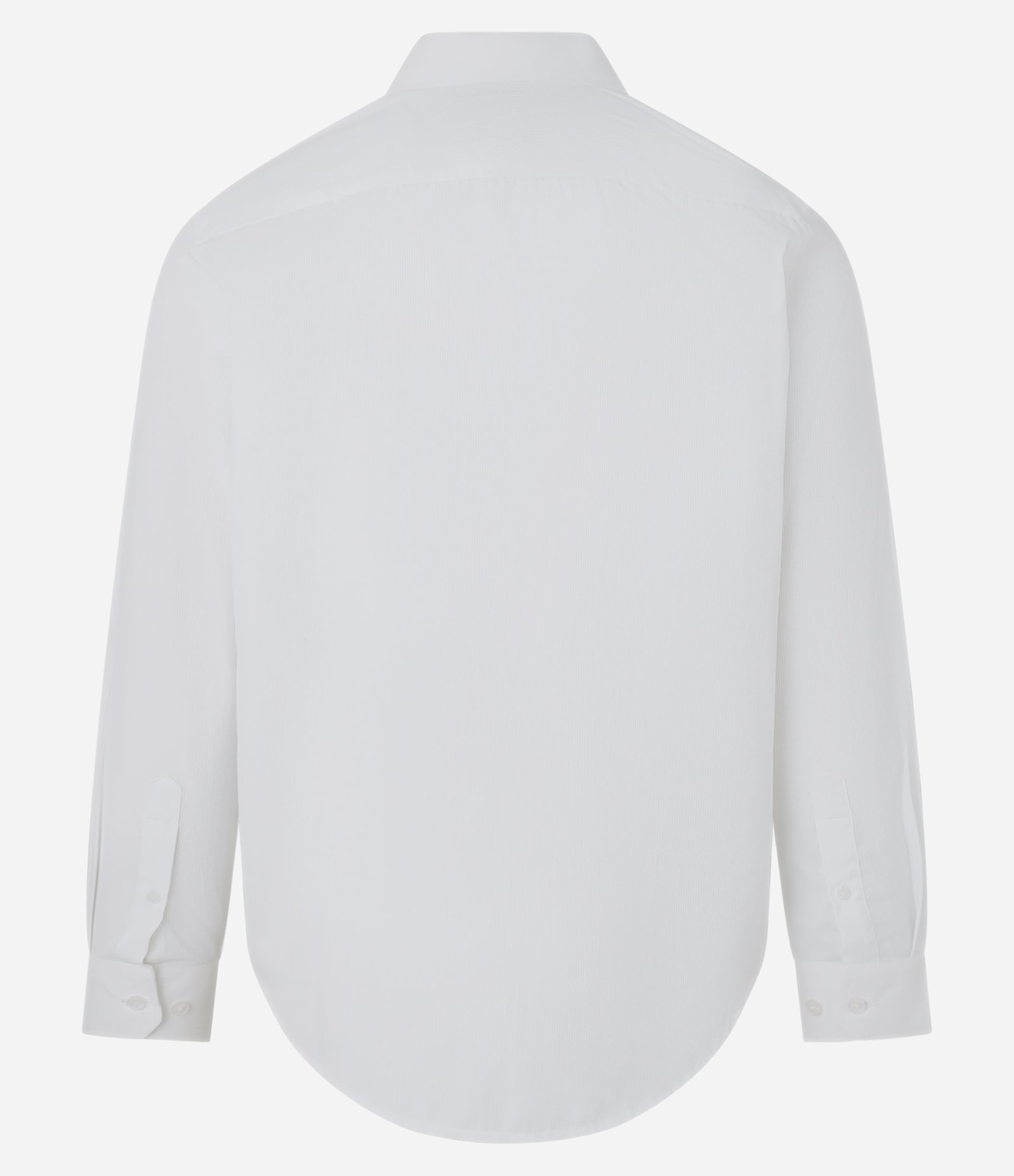 Camisa Regular com Textura Canelada Branco 7