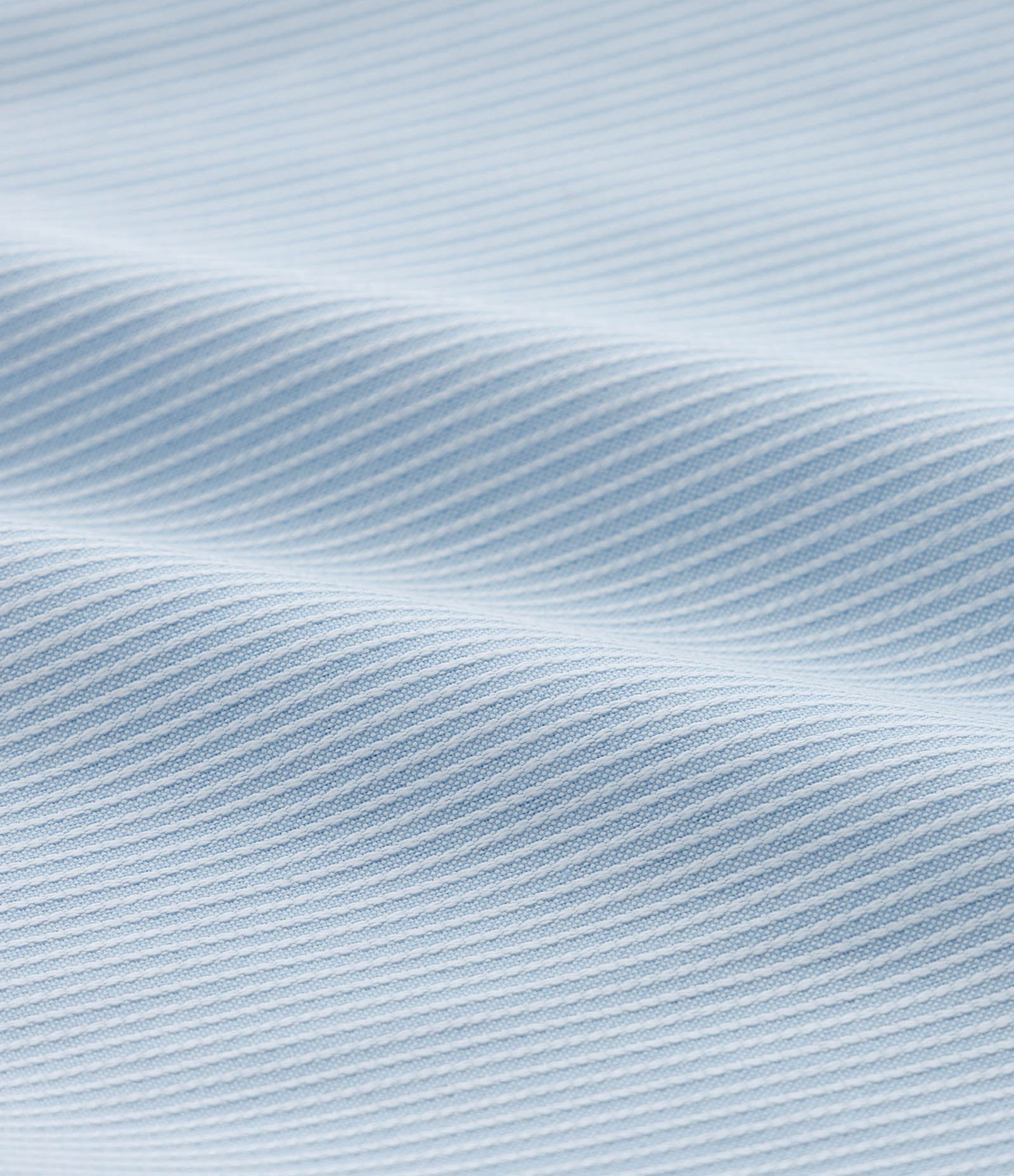 Camisa Regular com Textura Canelada Azul 8