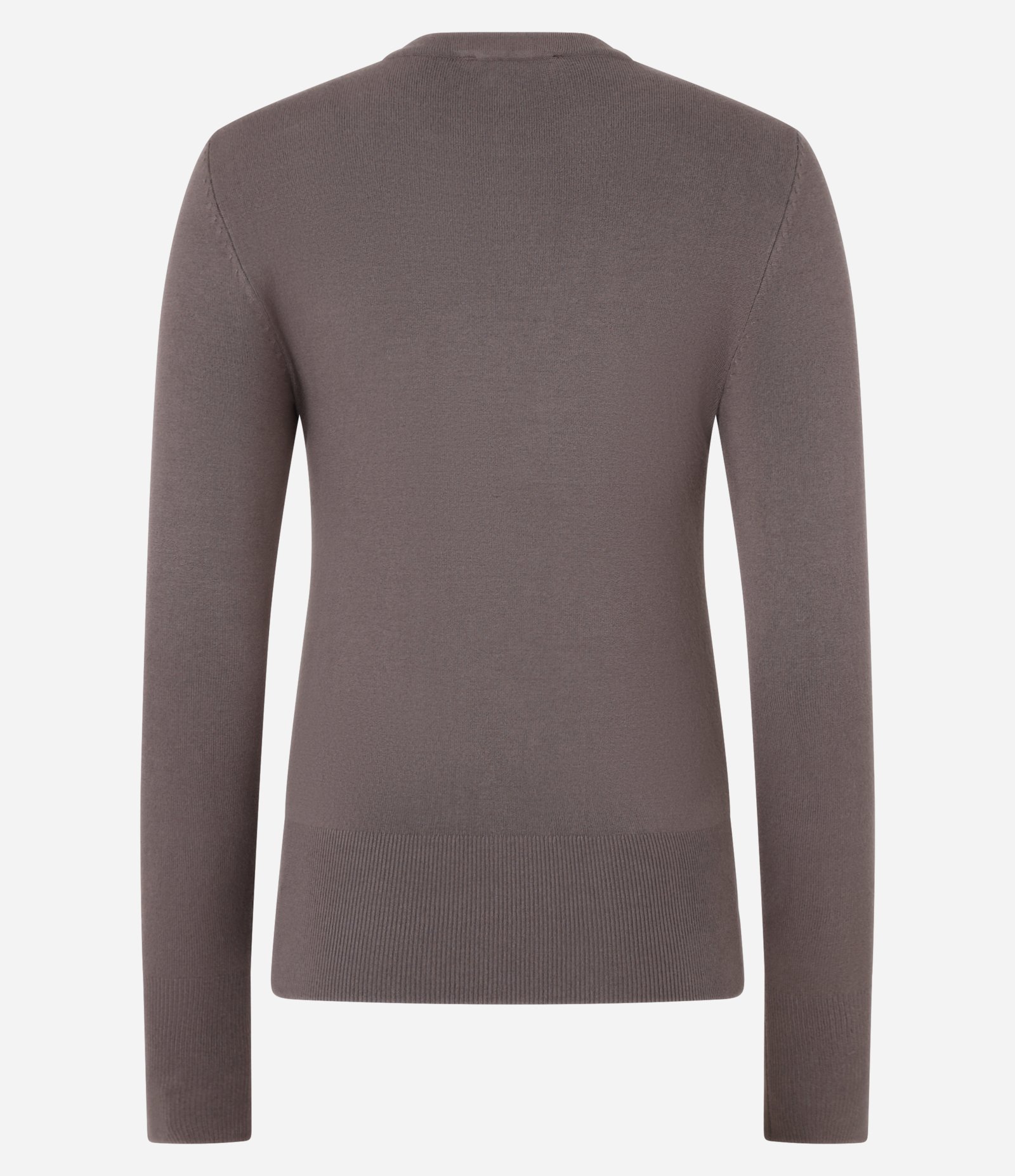 Suéter em Tricô com Botões no Punho Chumbo 2