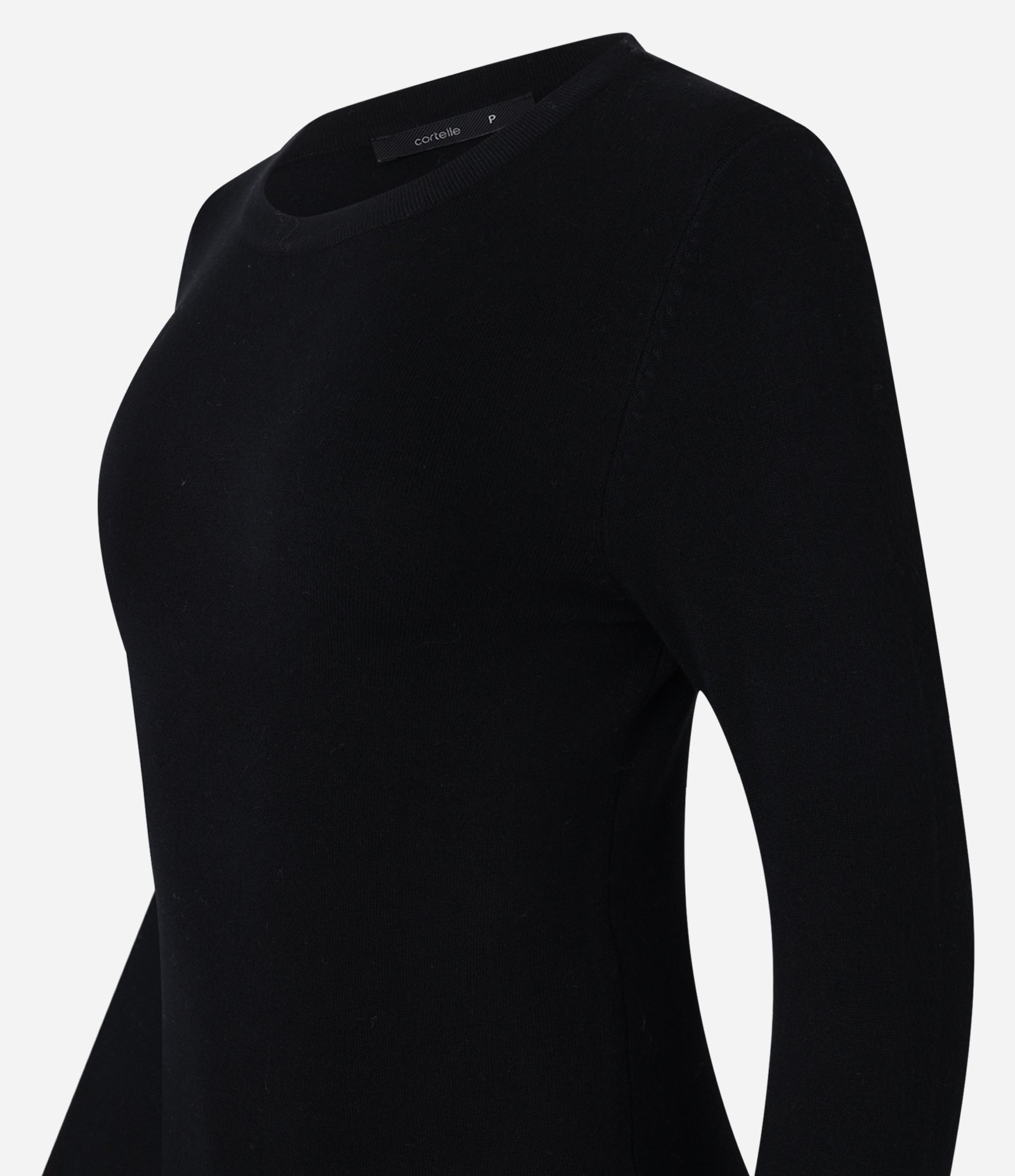 Suéter em Tricô com Botões no Punho Preto 6