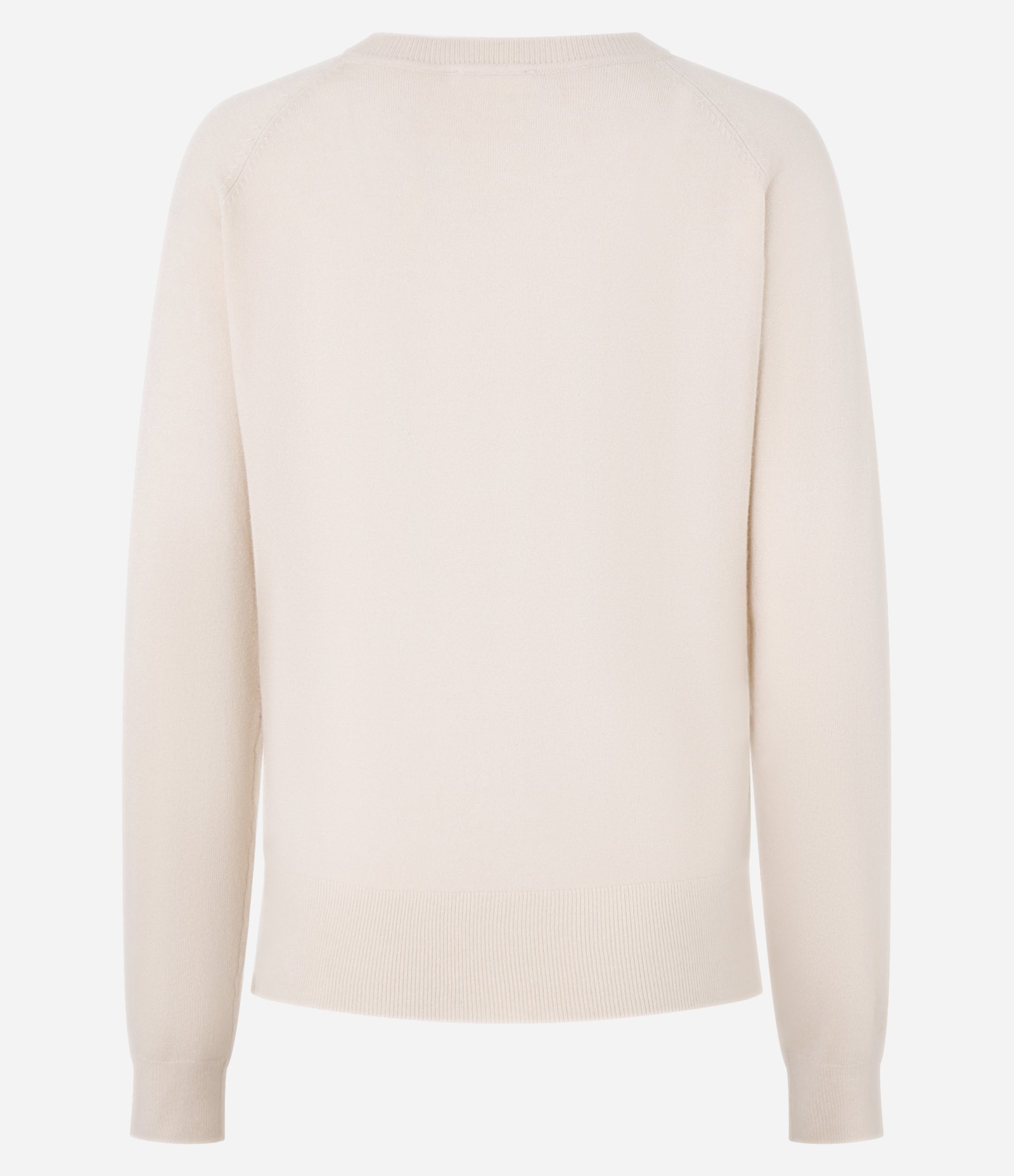 Suéter em Tricô com Gola Redonda Off White 7