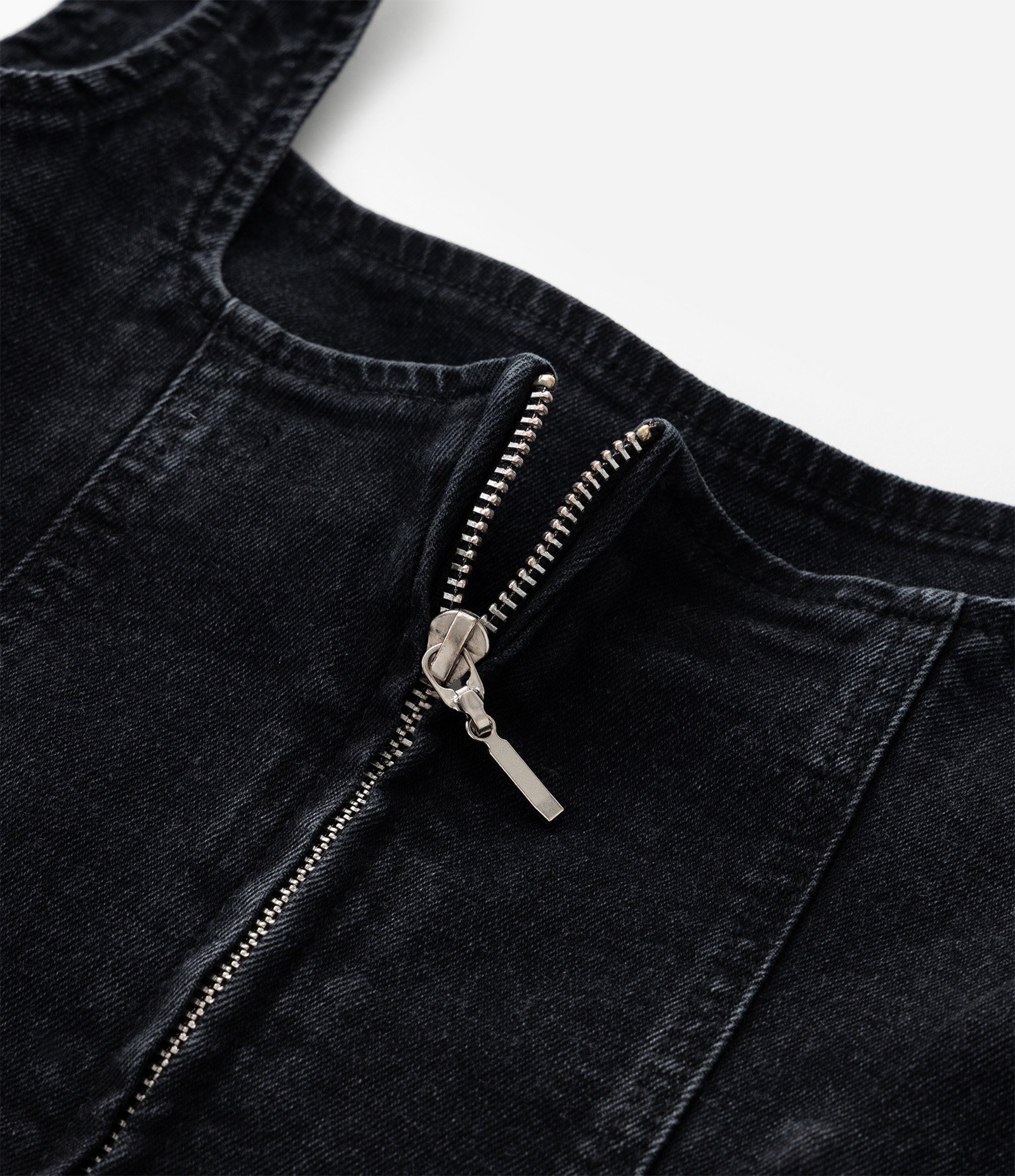 Vestido Midi em Jeans com Elastano Curve & Plus Size Preto 7