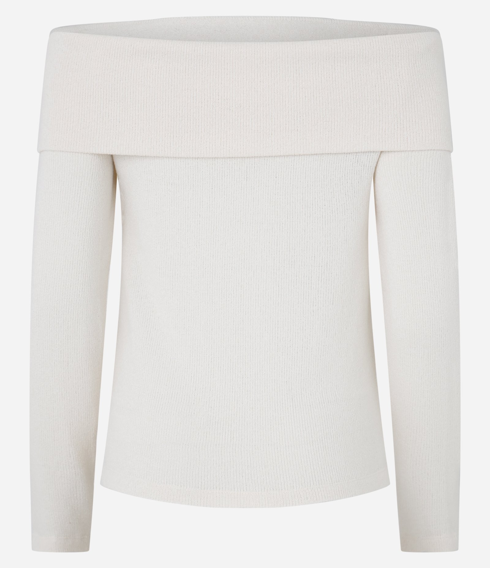 Blusa Texturizada com Decote Ombro a Ombro Bege 7