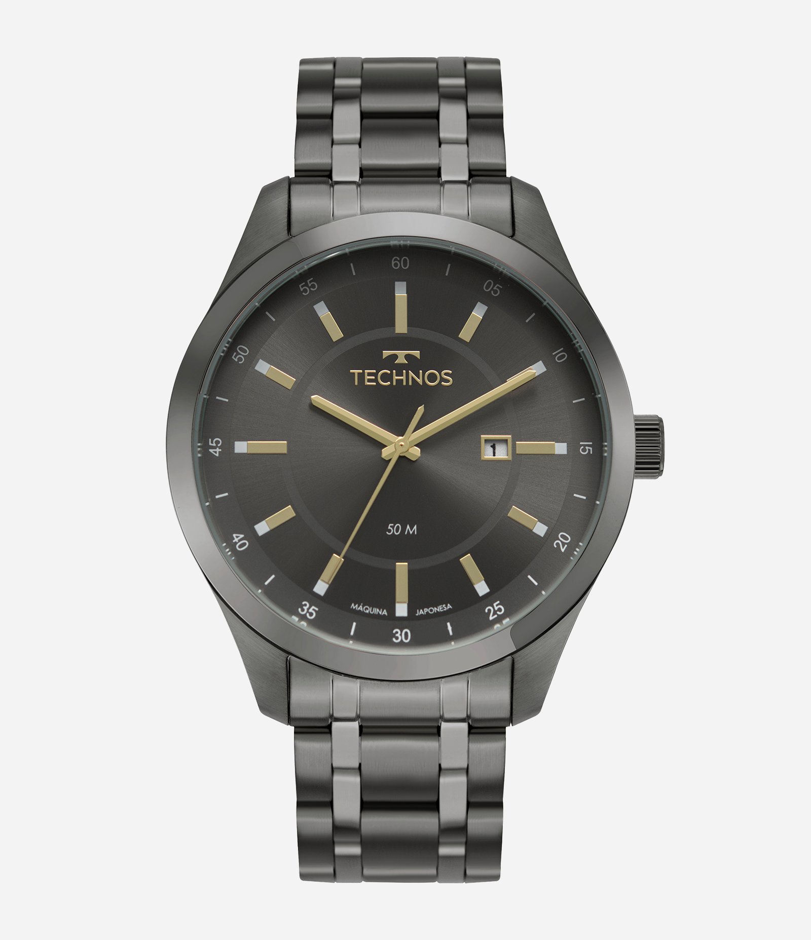 Relógio Technos Masculino Analógico Grafite 1