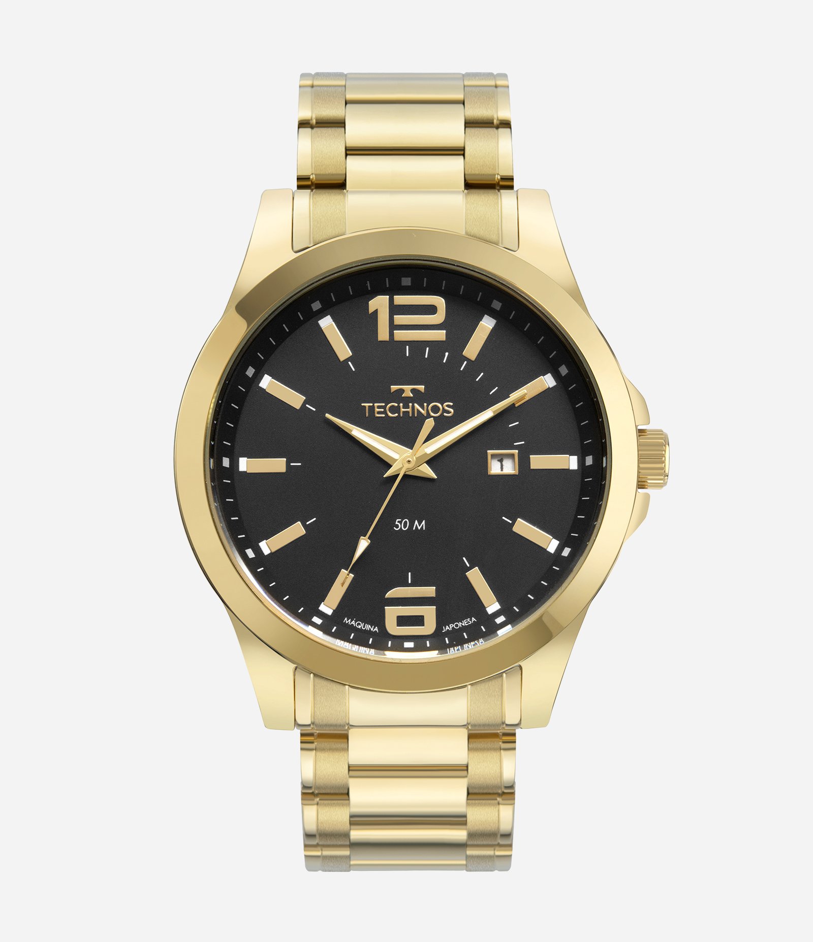 Relógio Technos Masculino Analógico Dourado 1