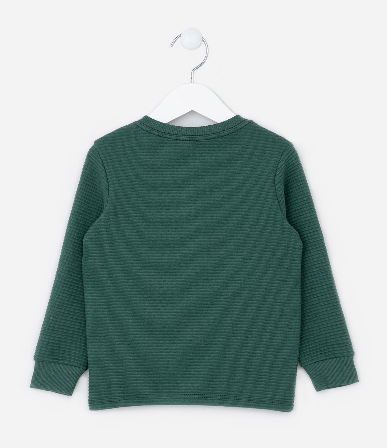 Camiseta Infantil Texturizada - Tam 1 a 5 Anos Verde 2