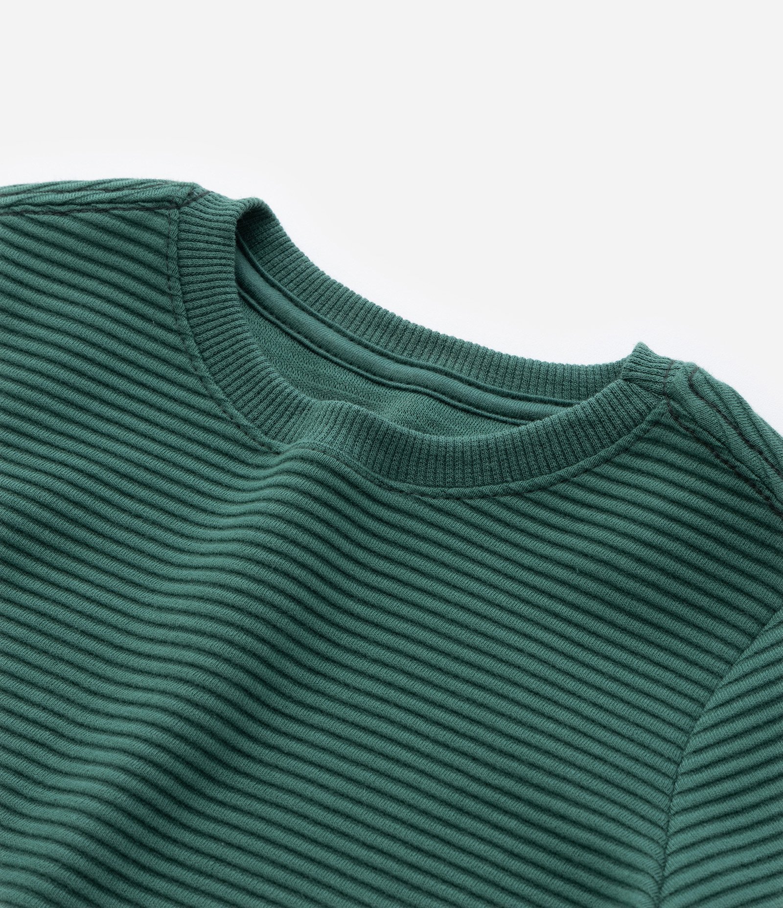 Camiseta Infantil Texturizada - Tam 1 a 5 Anos Verde 5