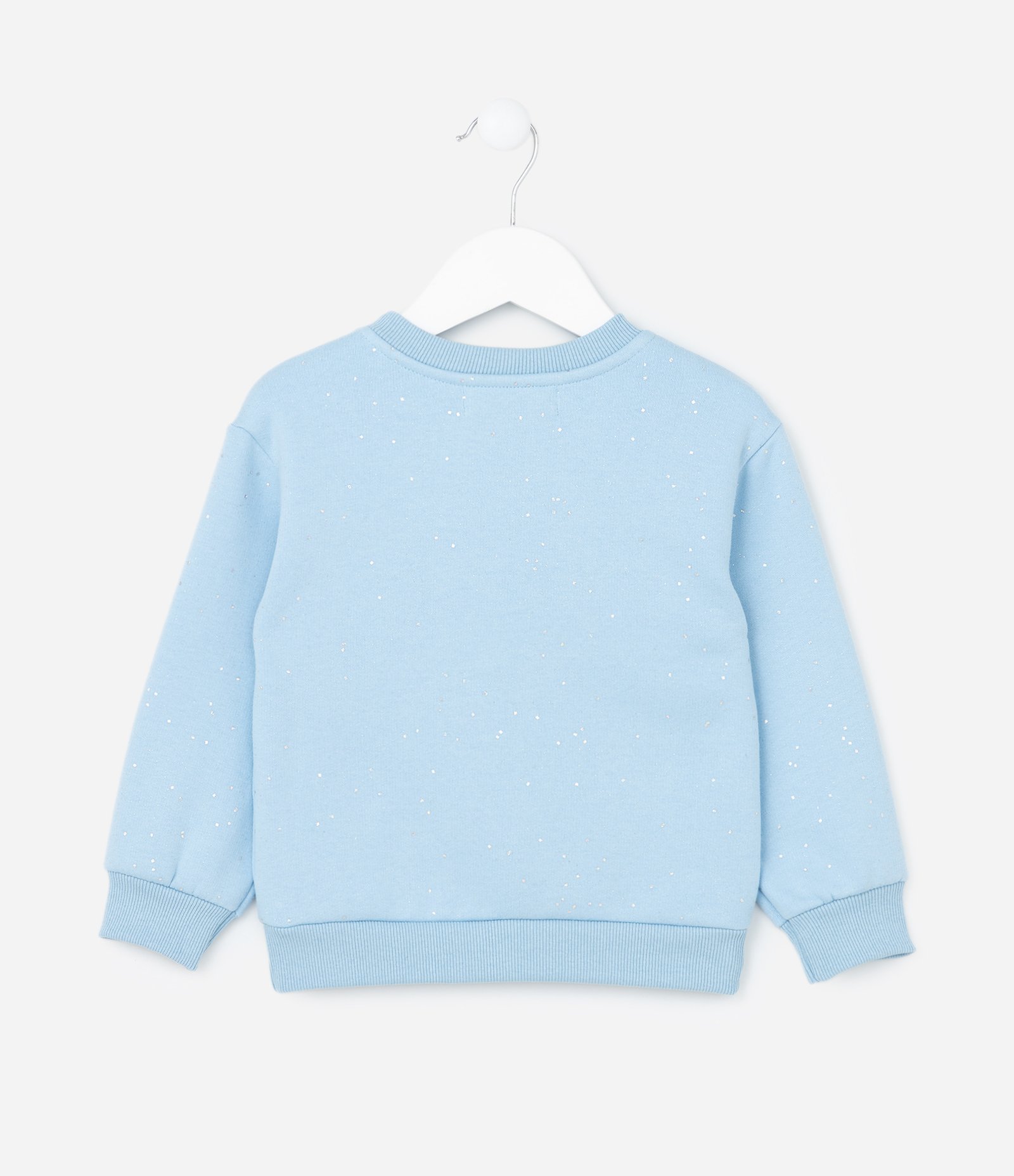 Casaco Infantil Quentinho com Brilhinhos - Tam 1 a 6 Anos Azul 2