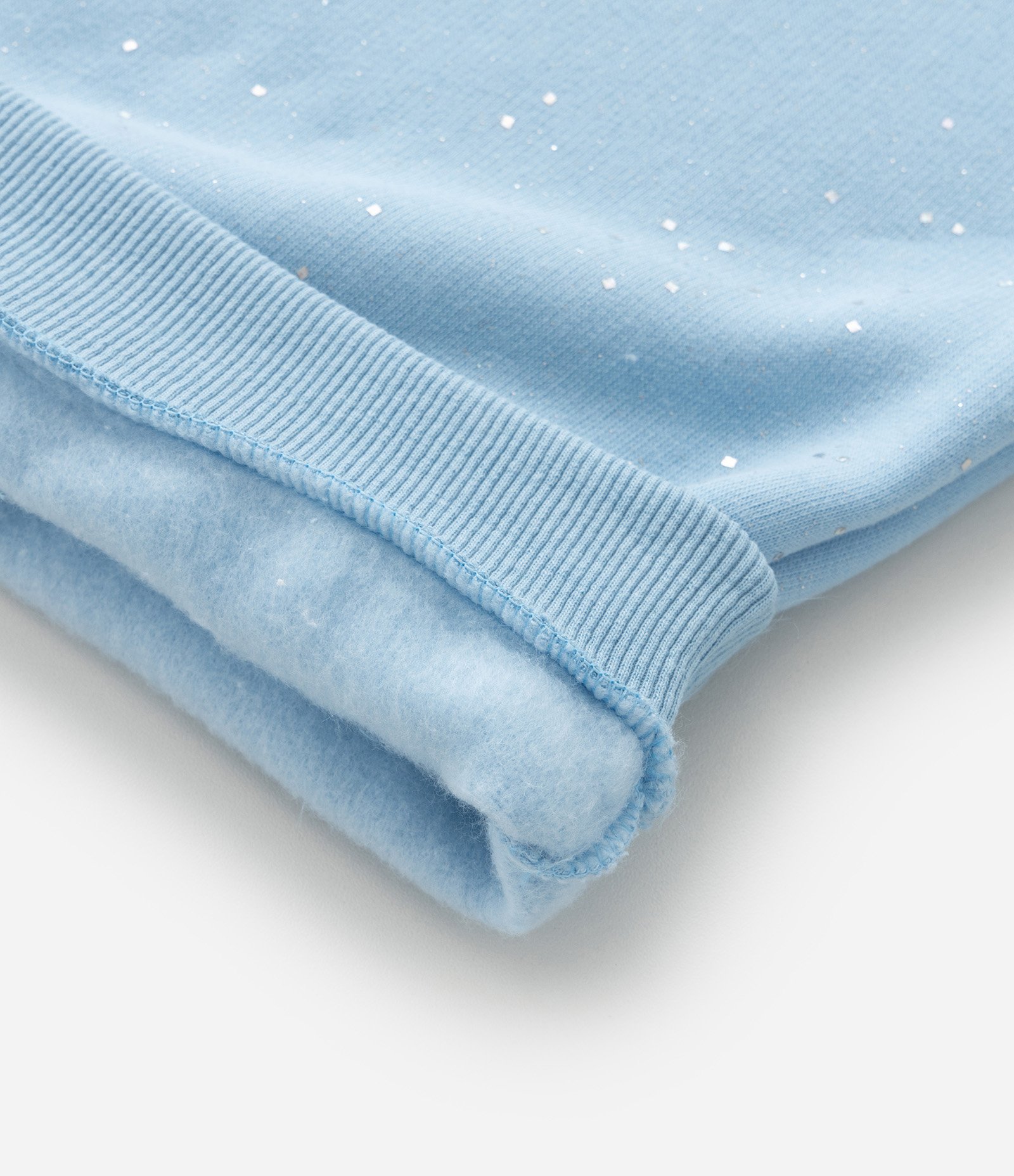 Casaco Infantil Quentinho com Brilhinhos - Tam 1 a 6 Anos Azul 4