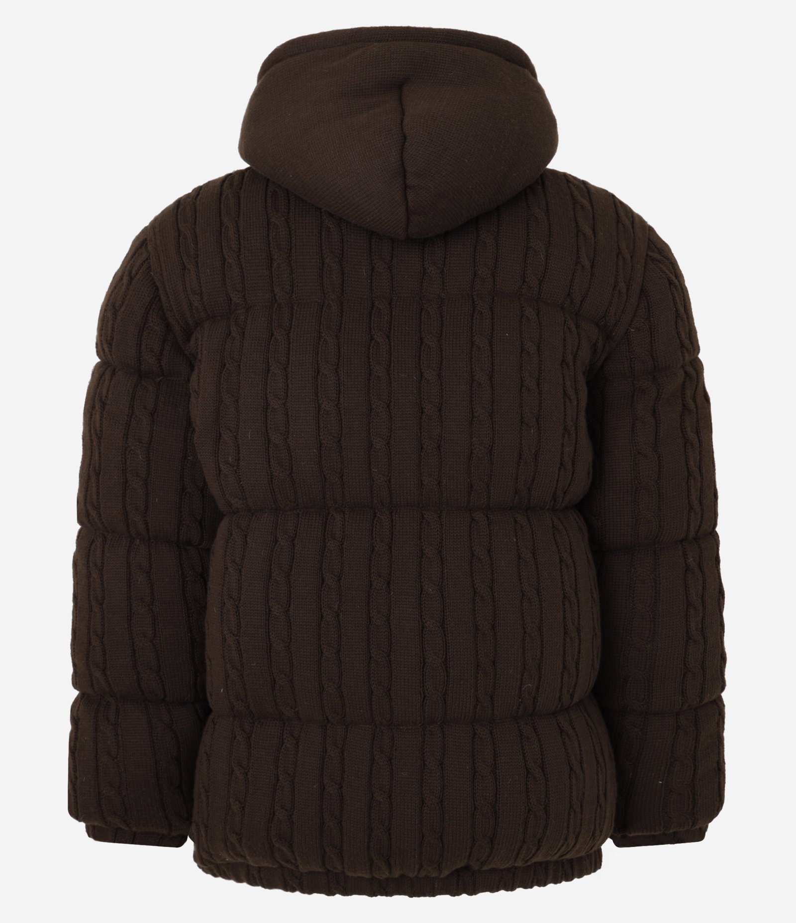 Jaqueta com Efeito Veludo com Textura Marrom 6