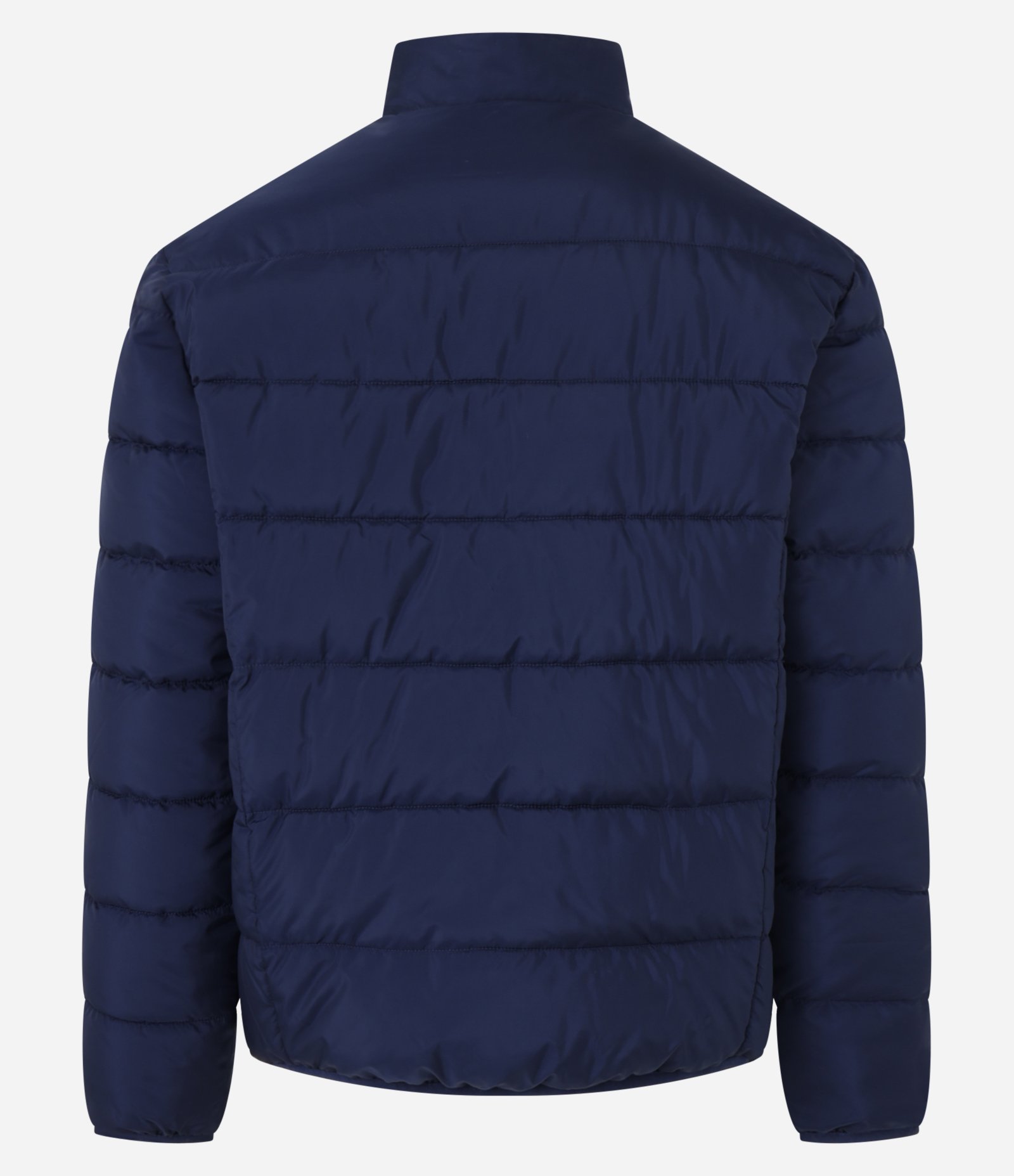 Jaqueta em Microfibra com Zíper Azul 8