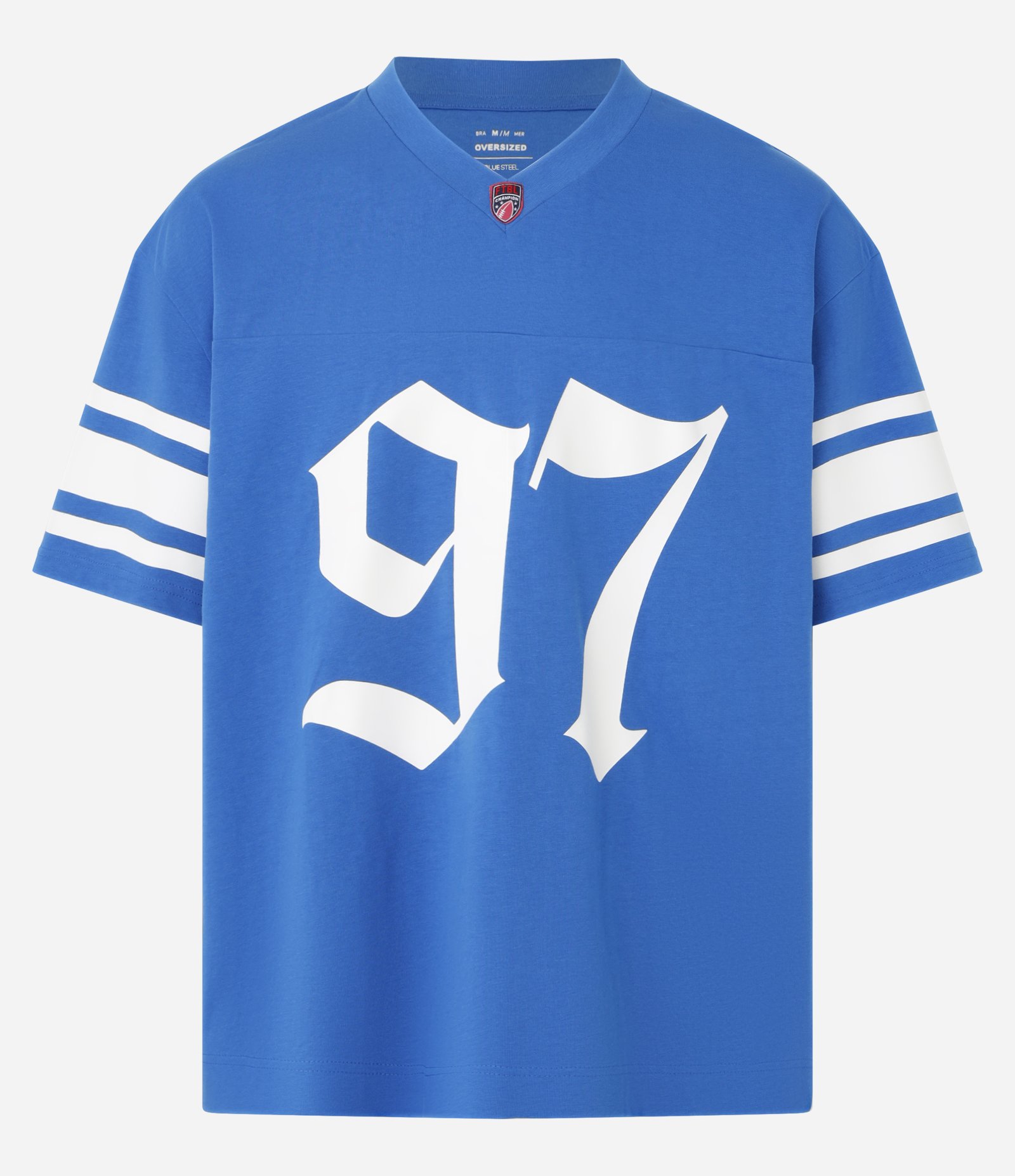 Camiseta Overboxy Sportcore Futebol Americano Azul 8