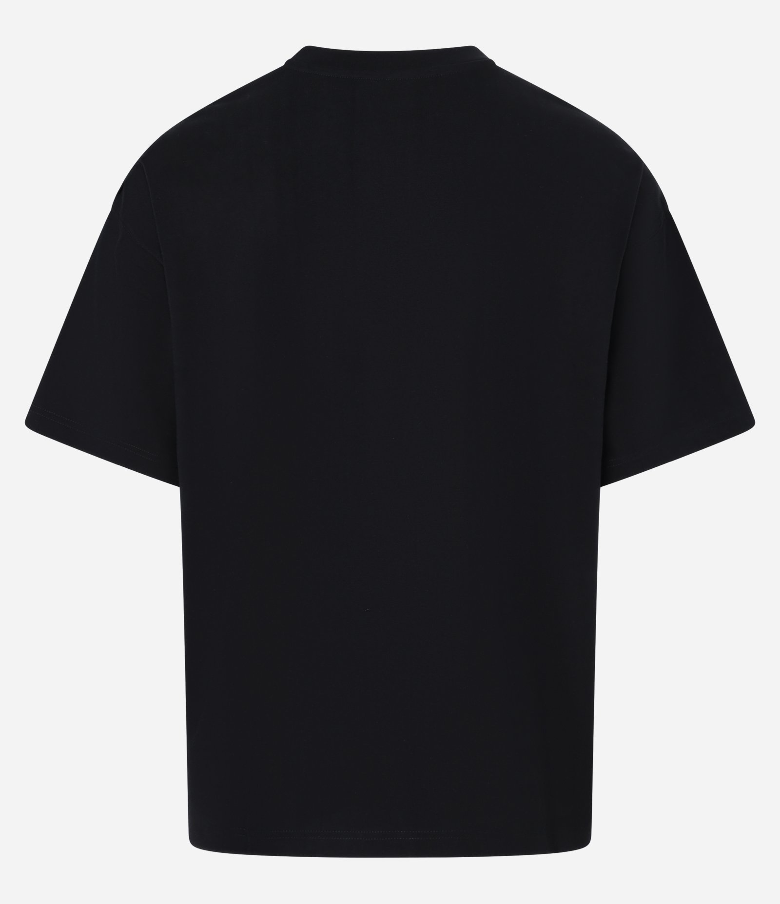 Camiseta Básica Oversized em Algodão Preto 5