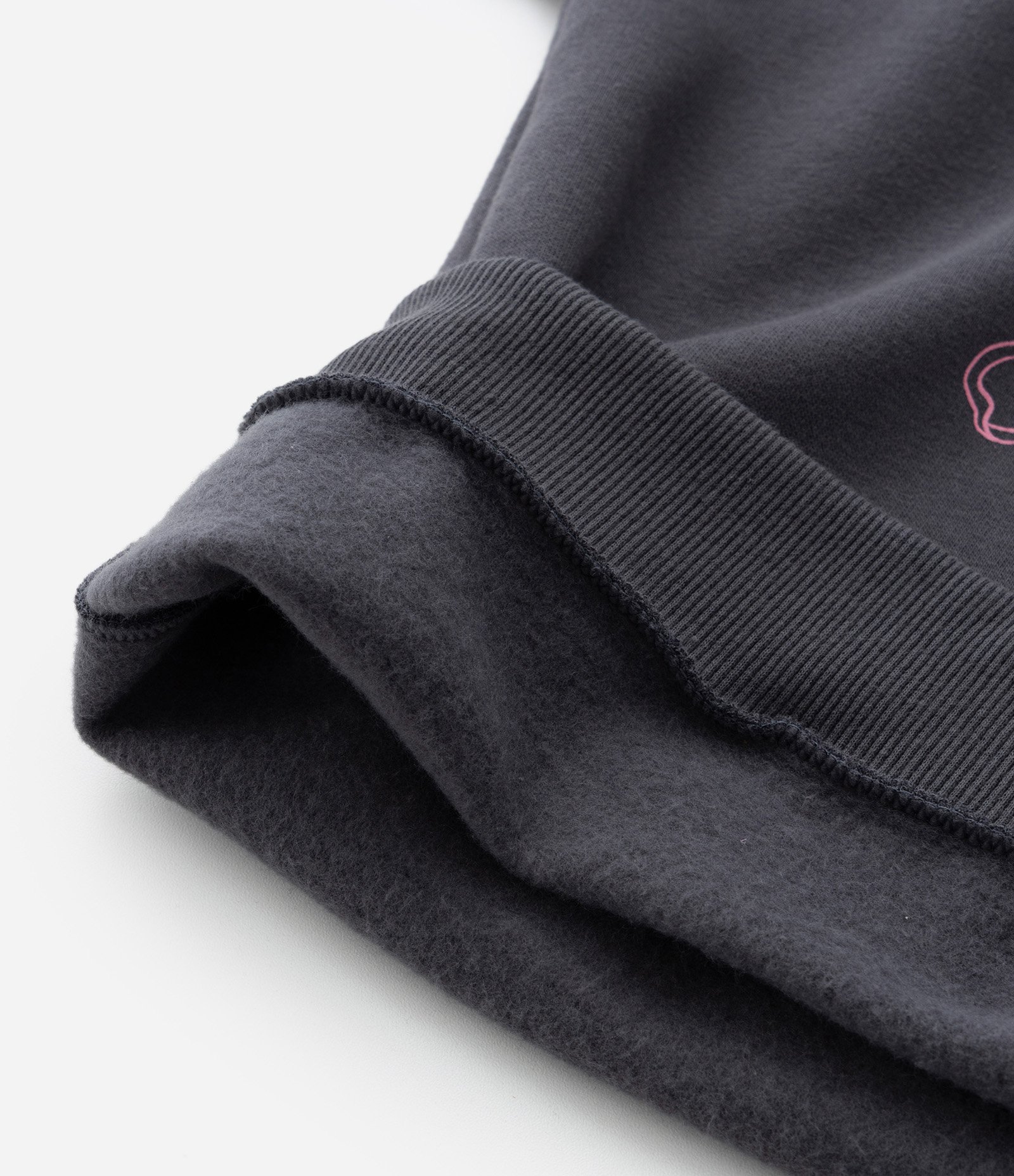 Blusão Oversized Infantil com Estampa Coelha - Tam 5 a 14 Anos Cinza 4