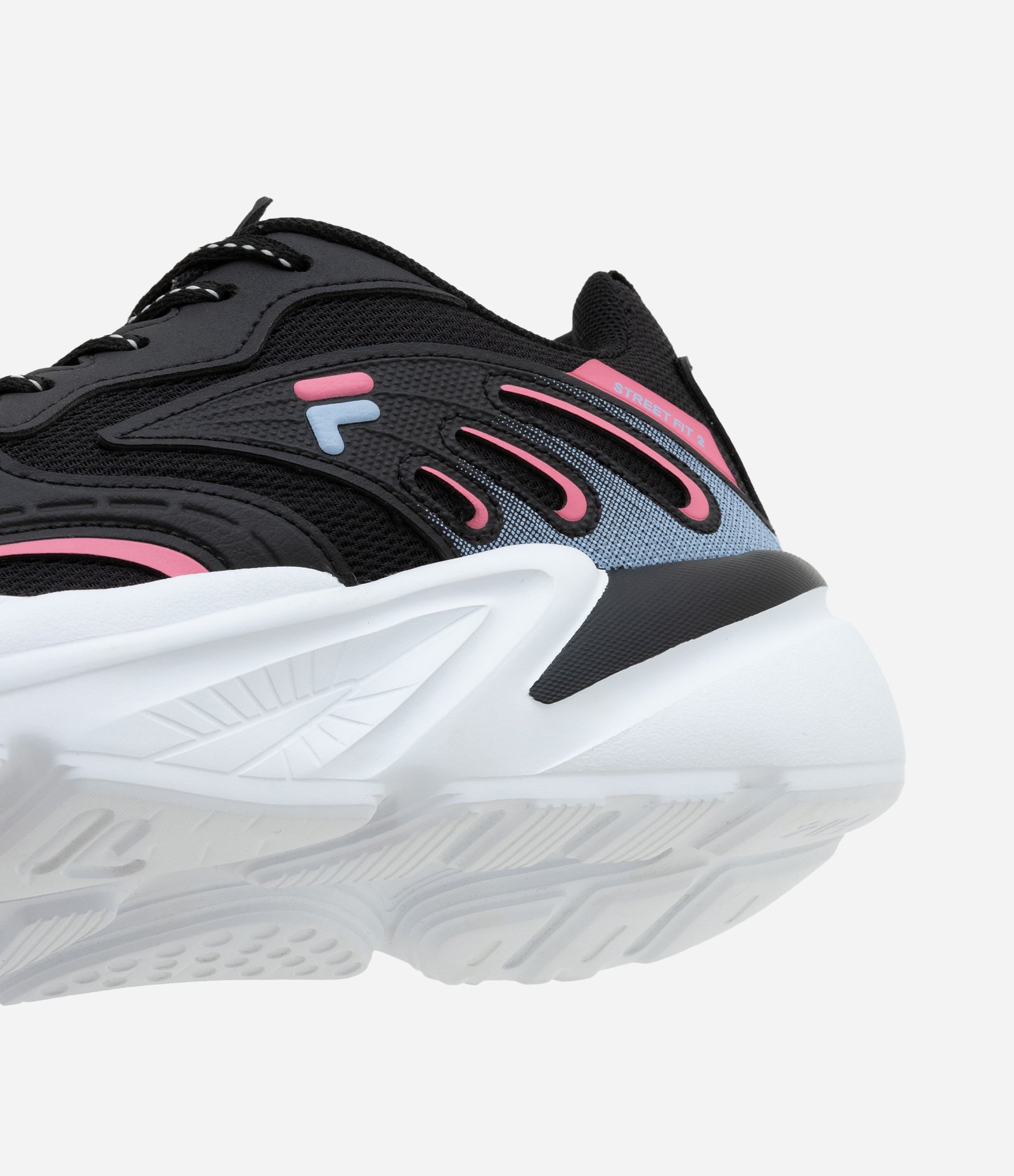 Tênis Chunky com Recortes Contrastantes FILA Preto 3