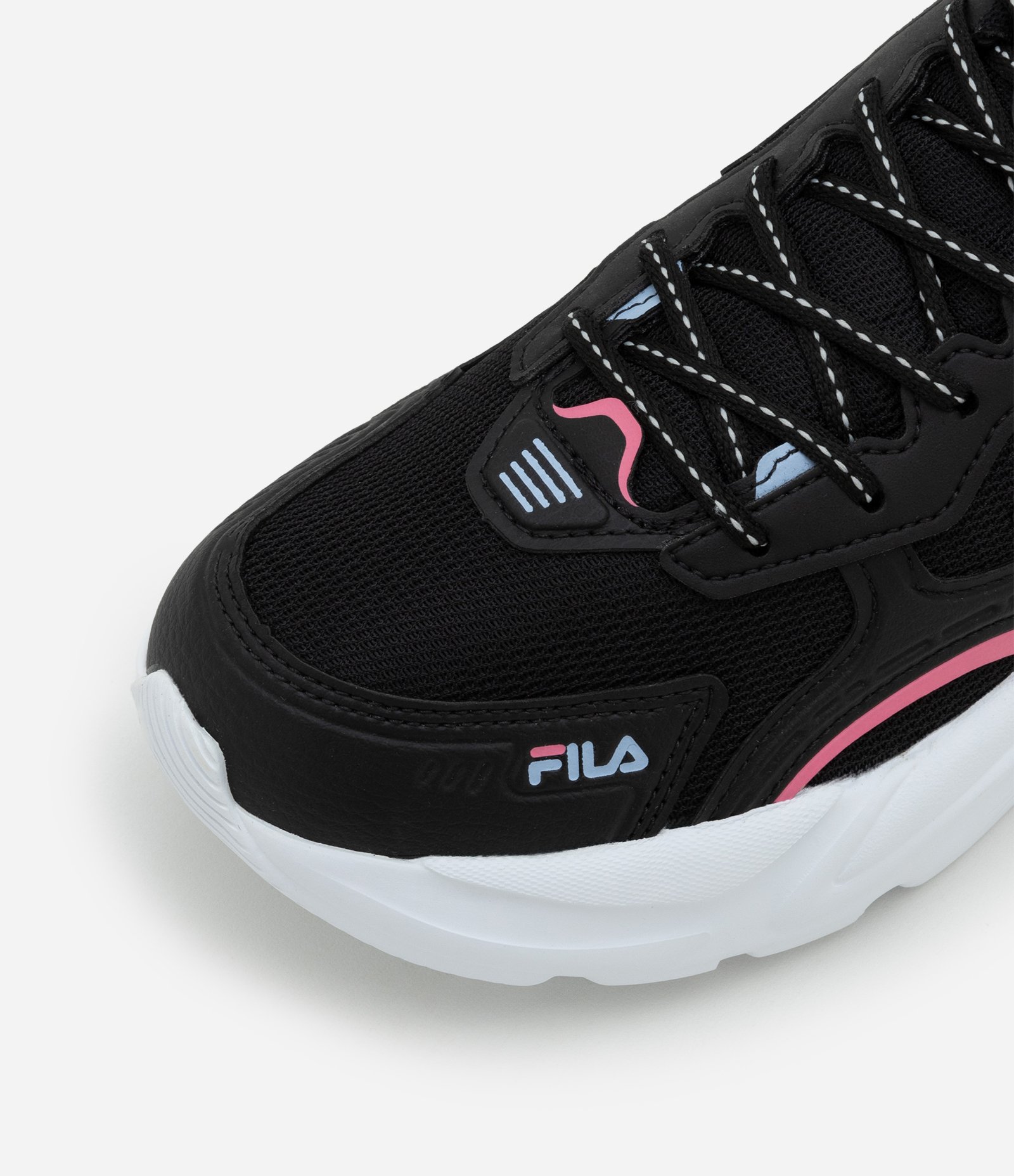 Tênis Chunky com Recortes Contrastantes FILA Preto 4