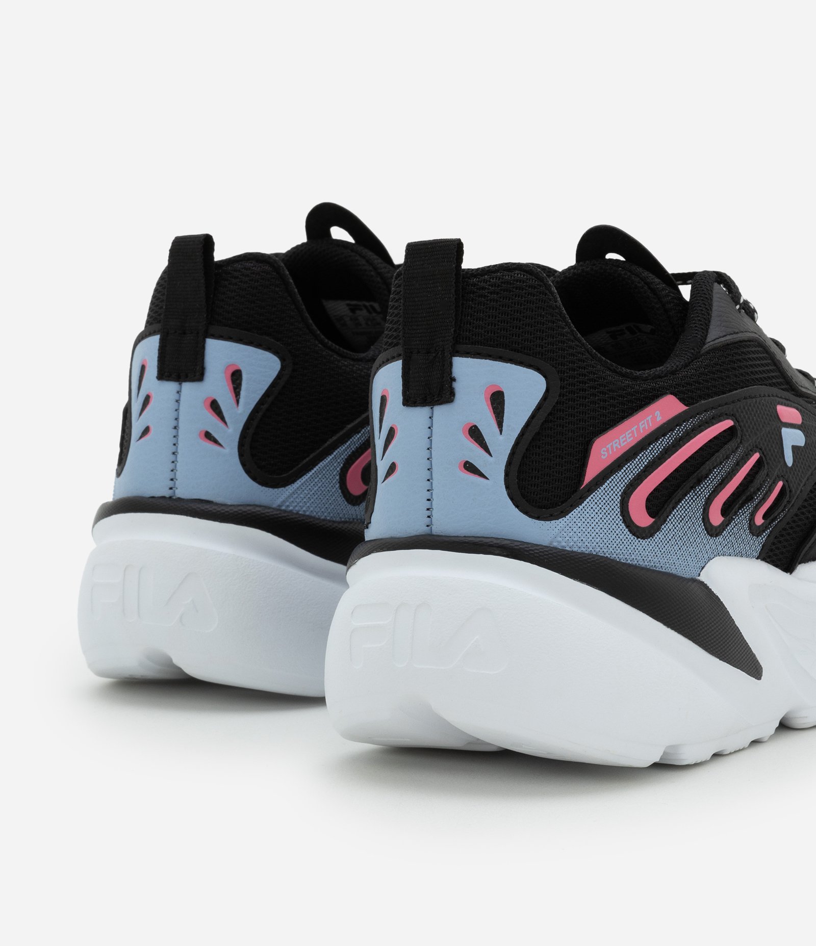 Tênis Chunky com Recortes Contrastantes FILA Preto 5