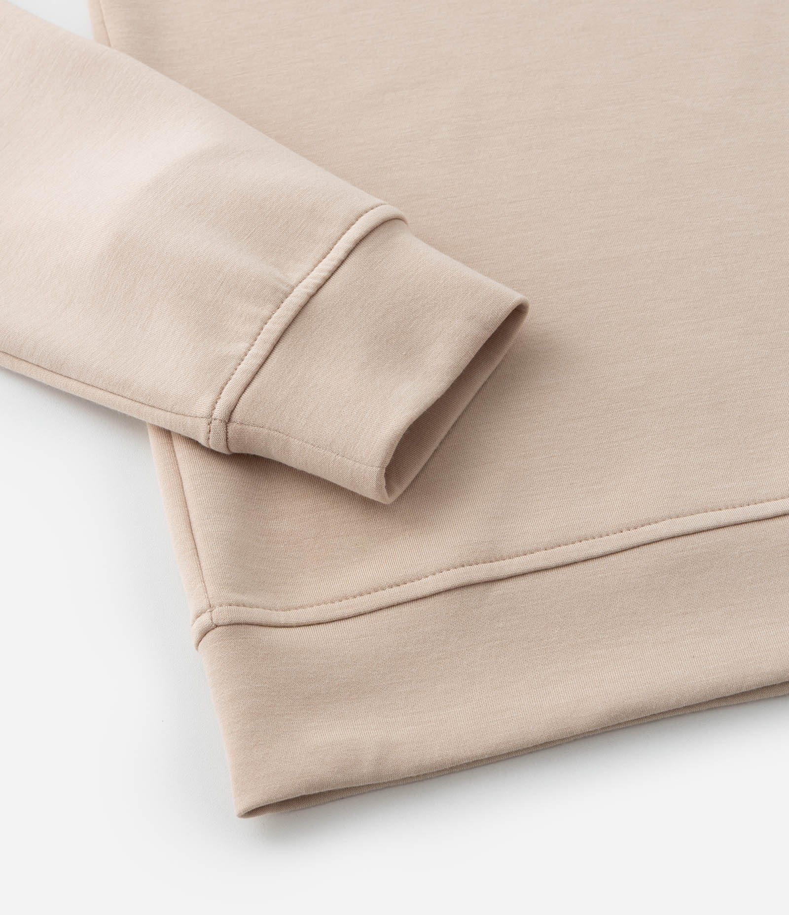 Casaco Infantil em Modal com Bordado em Paetês - Tam 5 a 14 Anos Bege 4