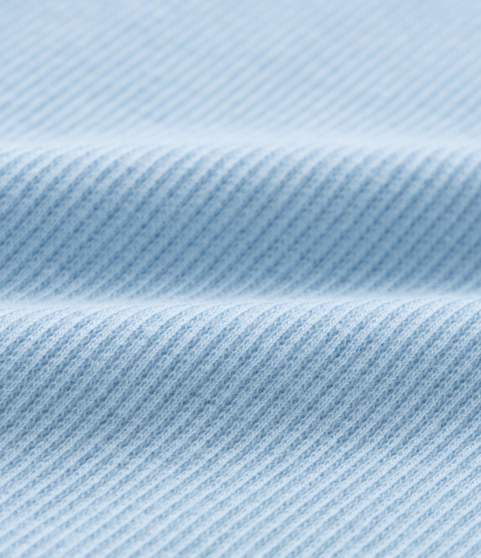 Blusa Infantil em Ribana com Babado Broderie - Tam 5 a 14 Anos Azul 3