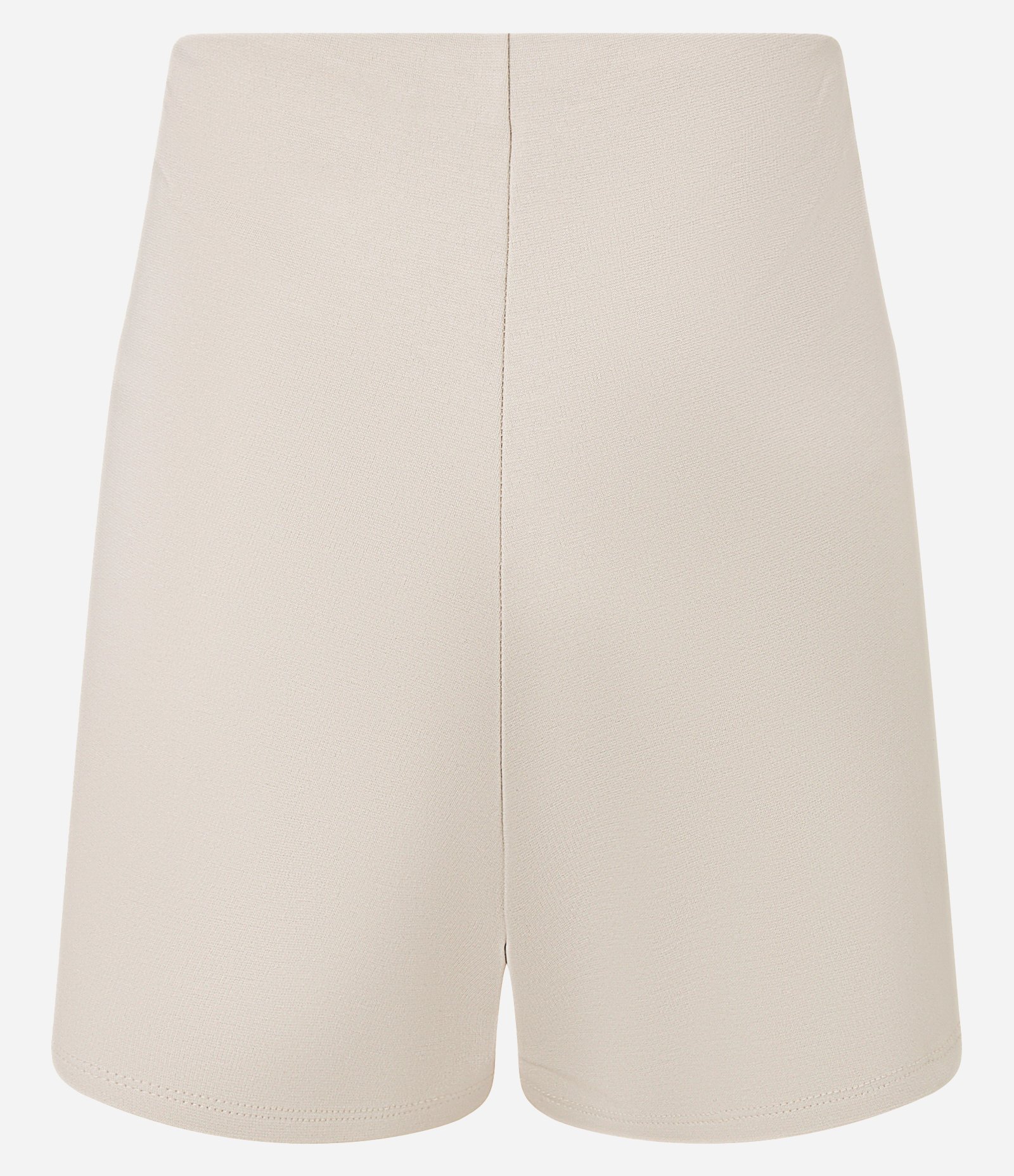 Short Saia Curto em Ponto Roma com Recorte Lateral Off White 6