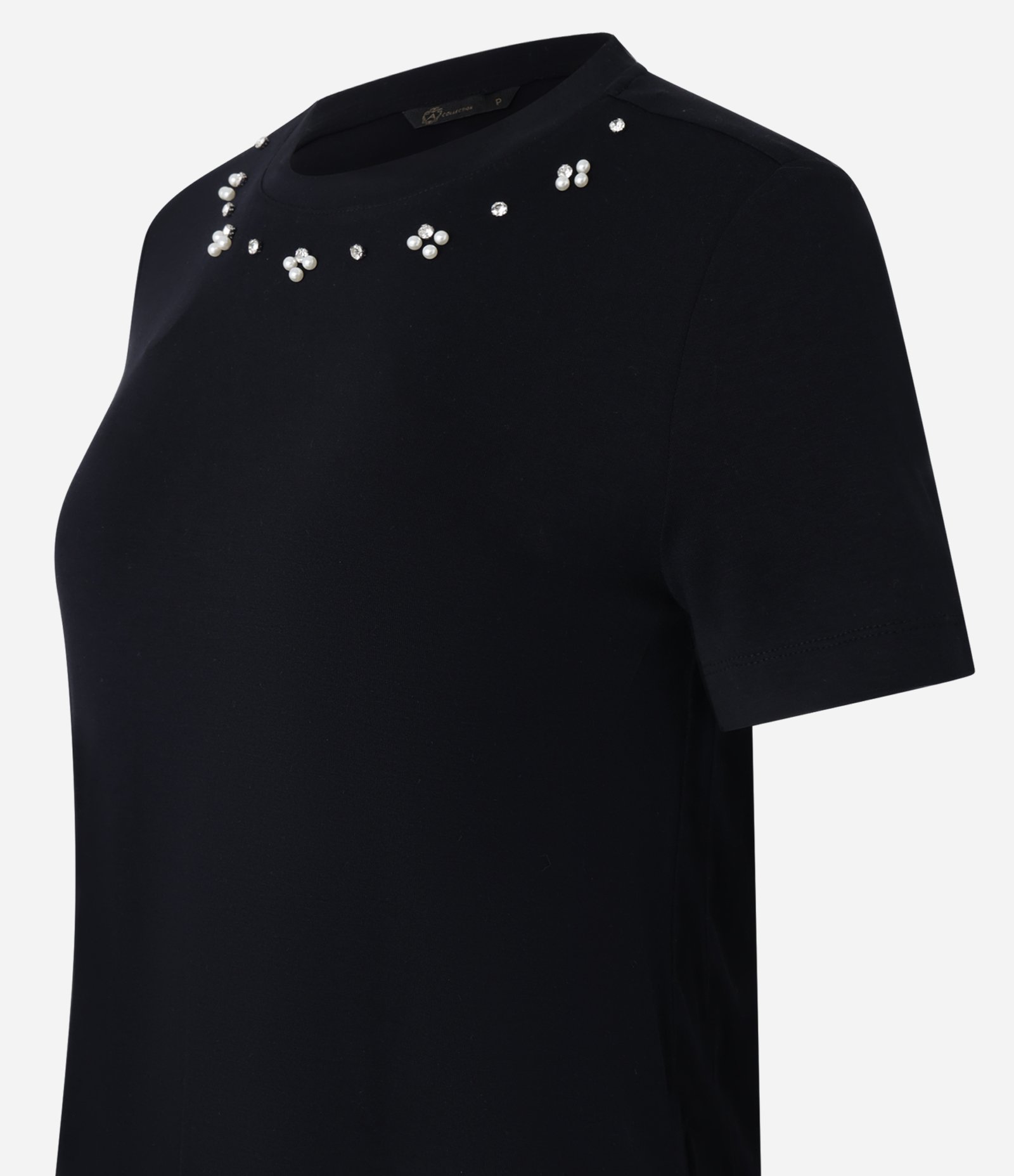 Blusa em Viscose com Strass e Pérolas Aplicados 6