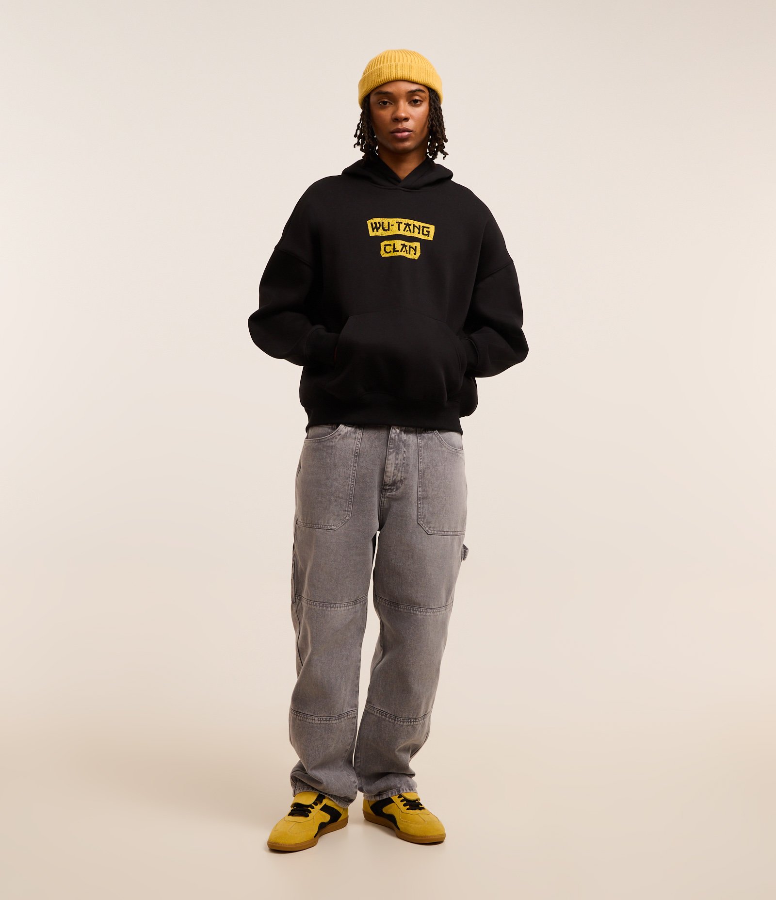 Casaco Boxy em Fleece com Felpa e Estampa de Dragão Oriental Wu Tang Clan Preto 3