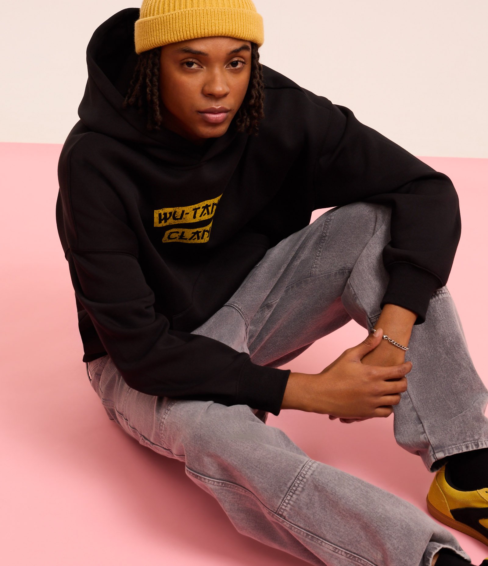 Casaco Boxy em Fleece com Felpa e Estampa de Dragão Oriental Wu Tang Clan Preto 4