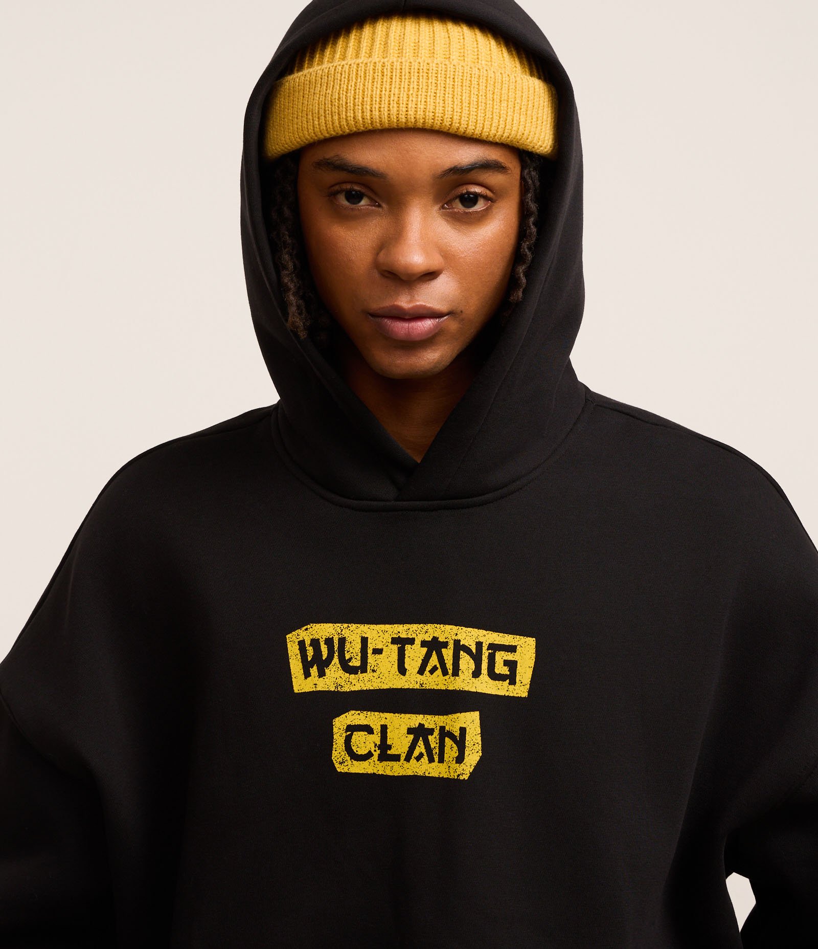 Casaco Boxy em Fleece com Felpa e Estampa de Dragão Oriental Wu Tang Clan Preto 6