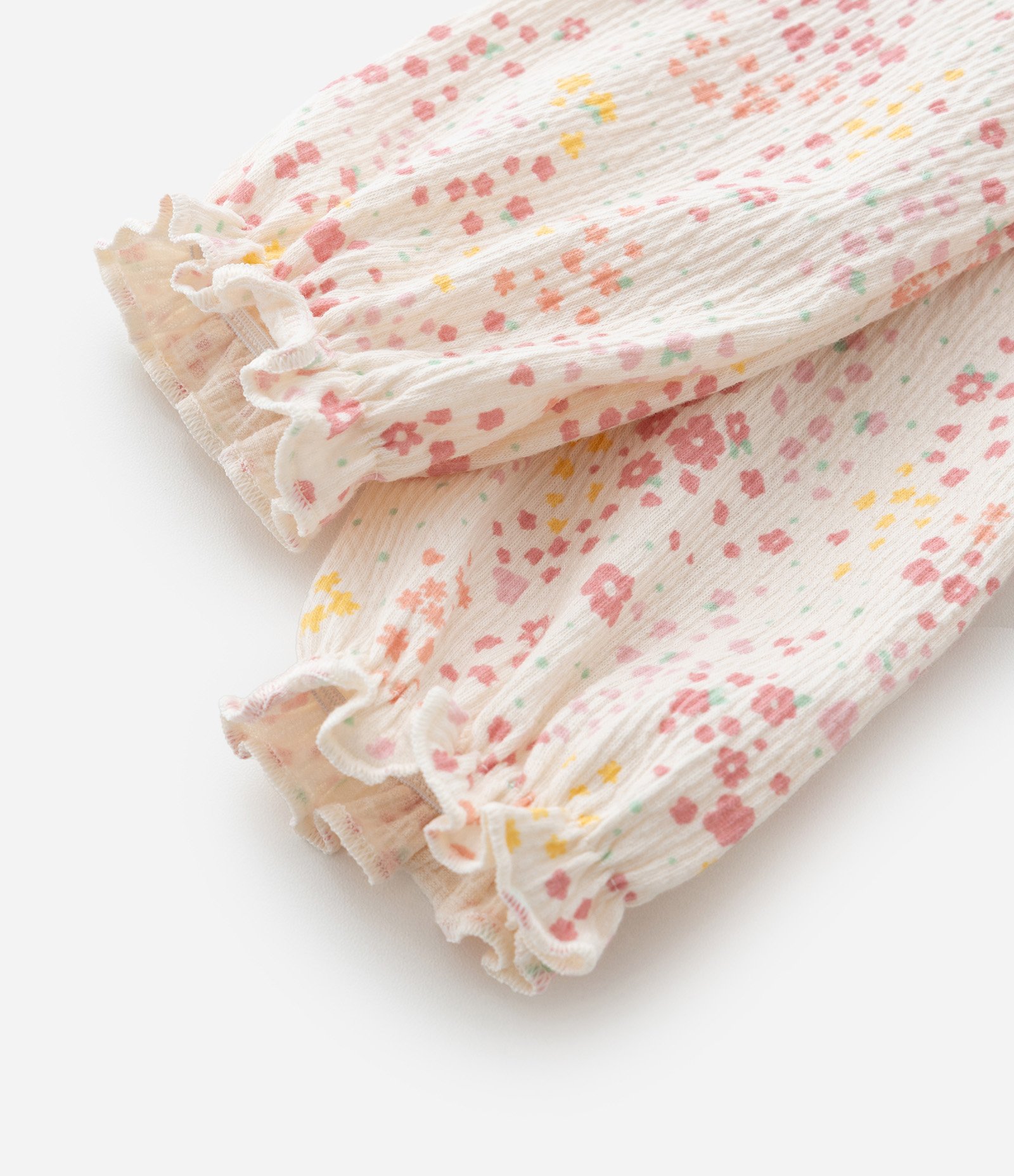 Body Infantil com Textura e Babadinhos - Tam 0 a 18 meses Rosa 5