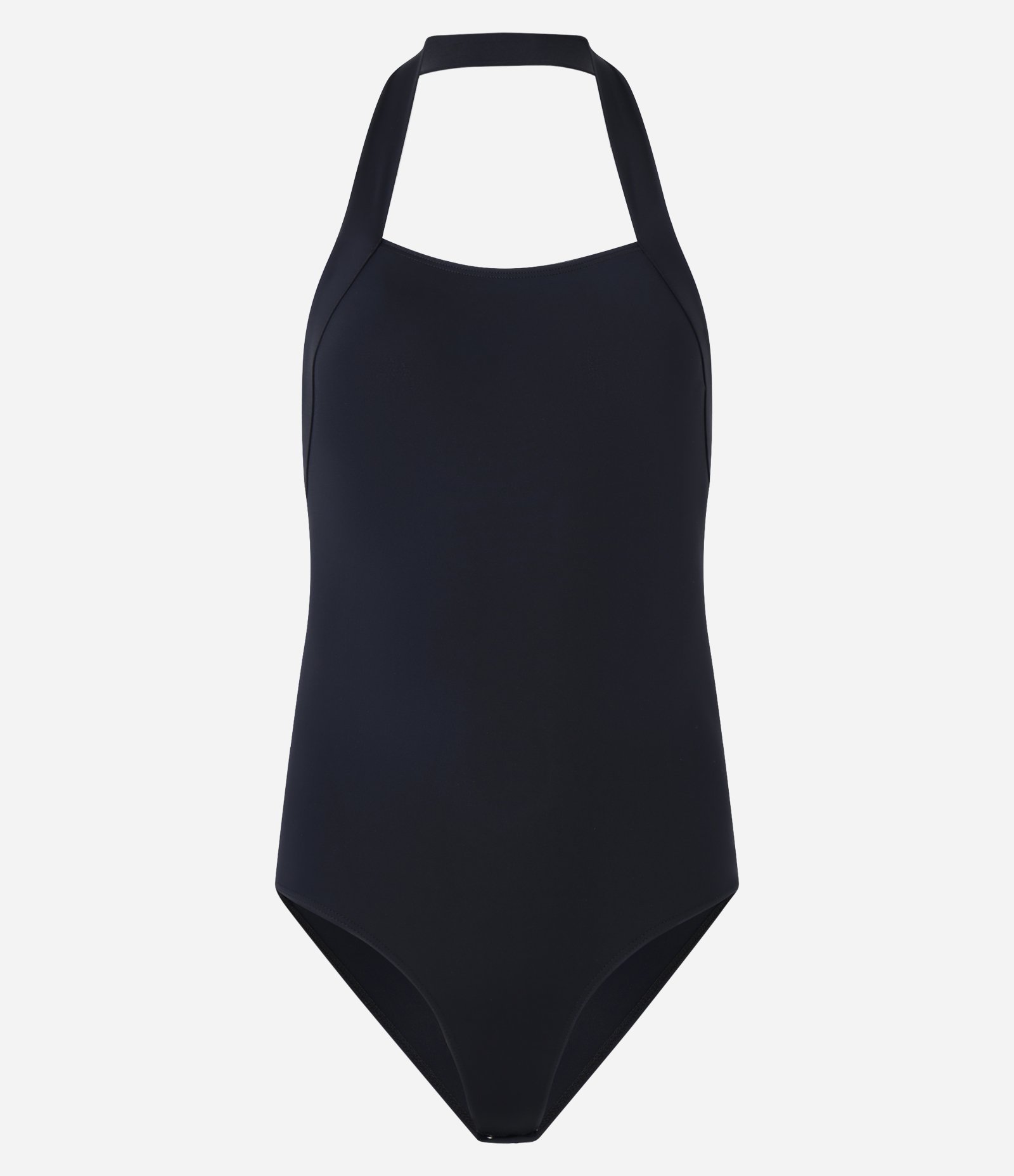 Body Frente Única em Microfibra com Decote Quadrado Preto 6