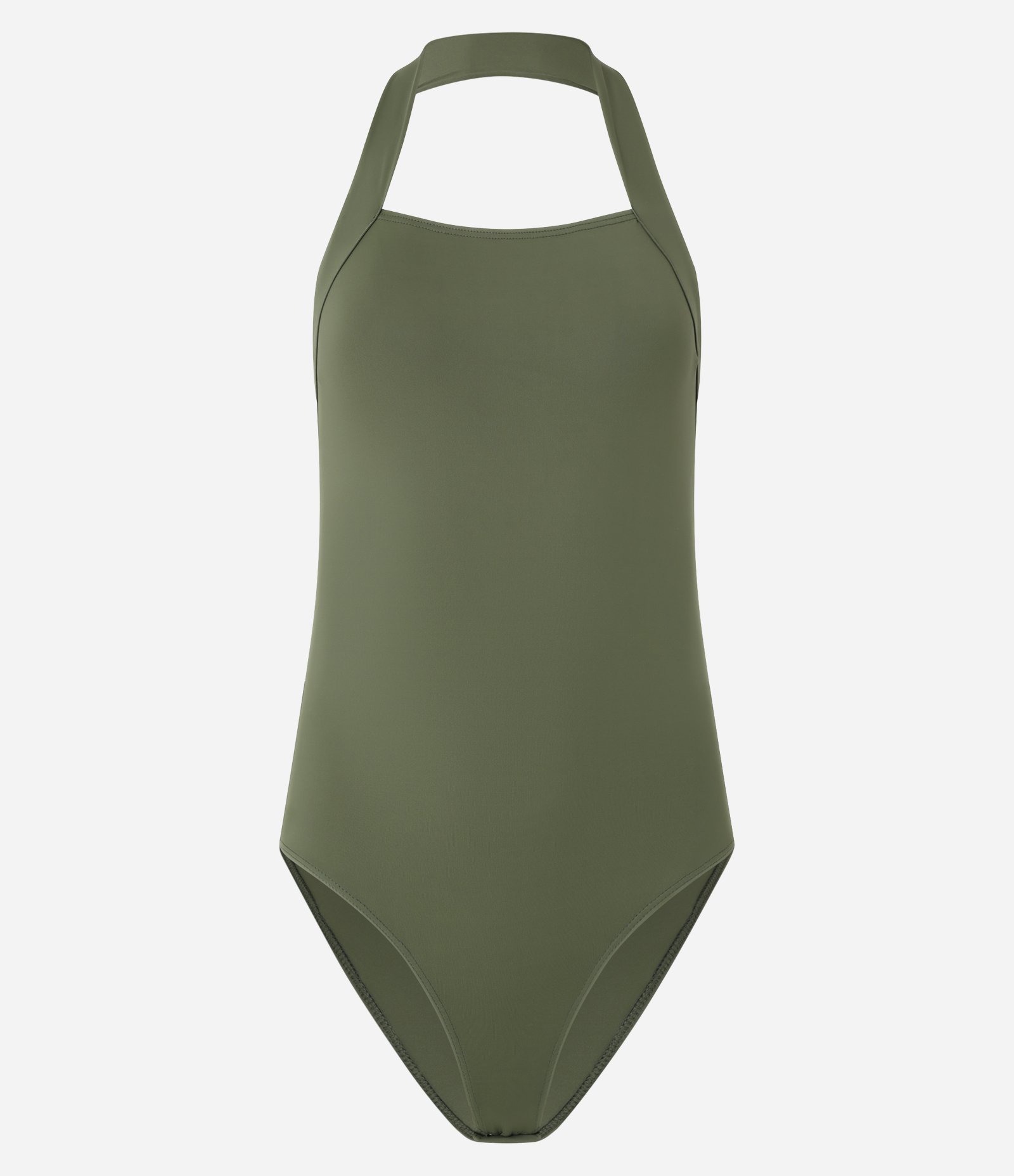 Body Frente Única em Microfibra com Decote Quadrado Verde 6