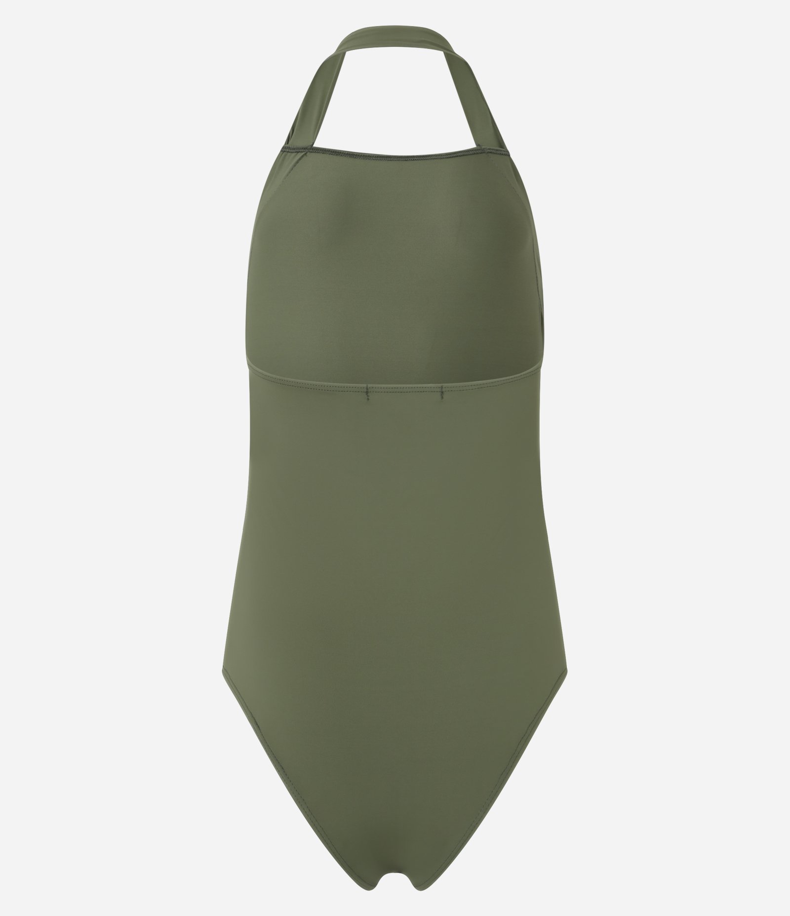 Body Frente Única em Microfibra com Decote Quadrado Verde 7