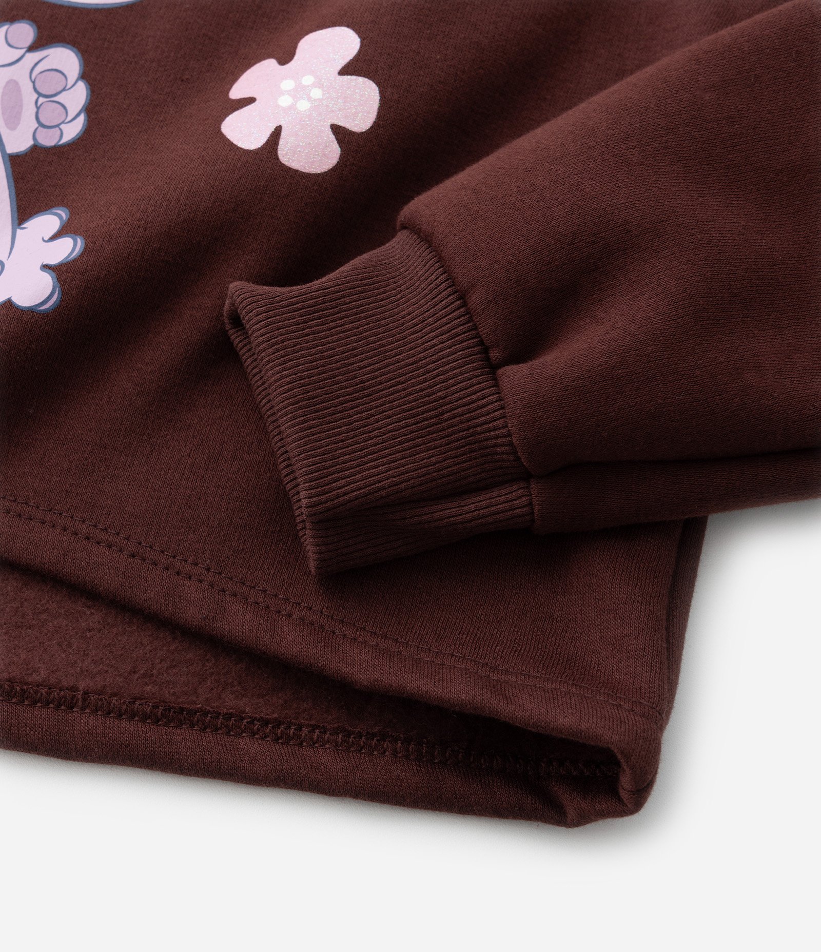 Casaco Cropped Infantil com Estampa da Angel - Tam 7 a 14 Anos Marrom 4