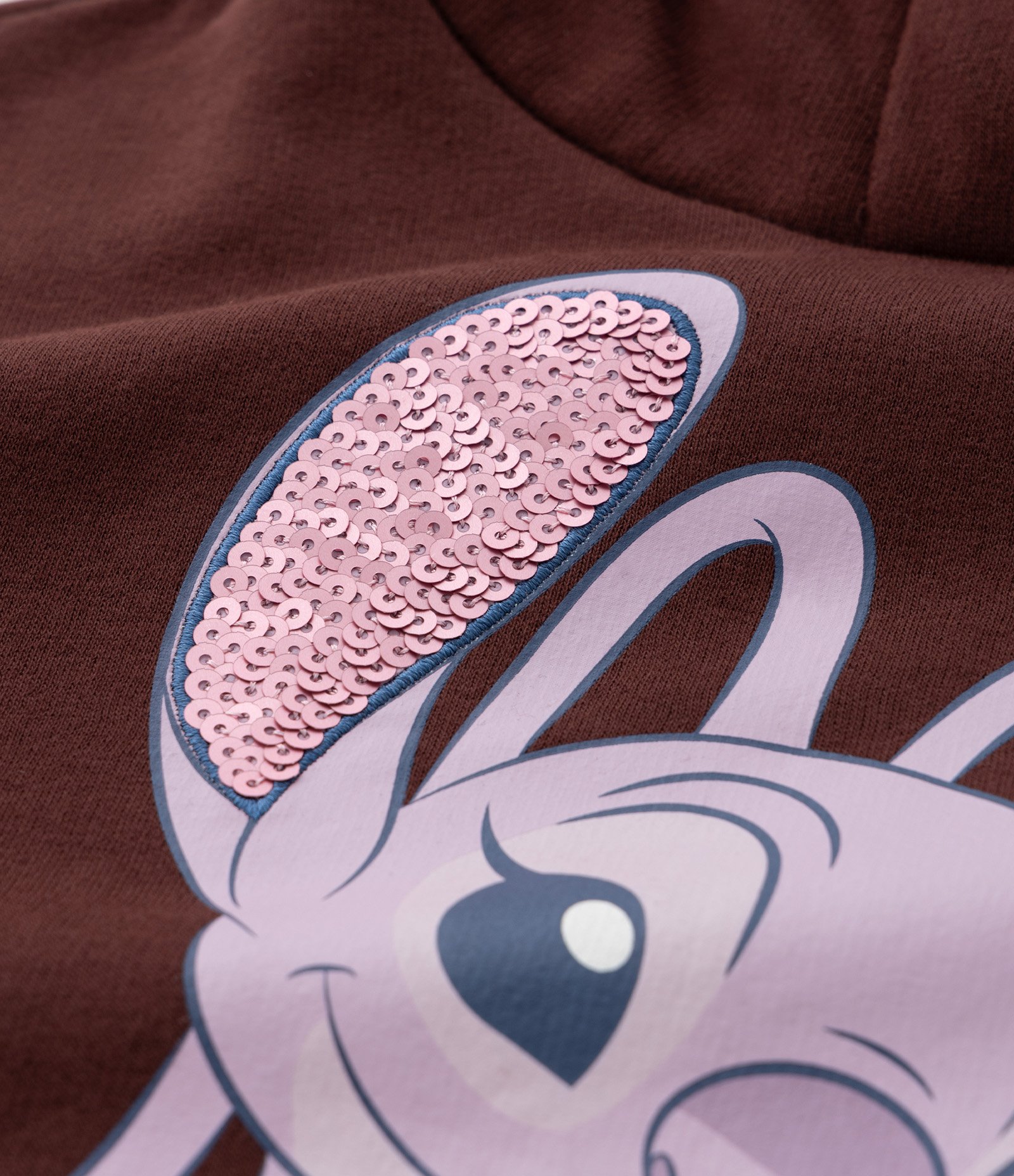 Casaco Cropped Infantil com Estampa da Angel - Tam 7 a 14 Anos Marrom 5