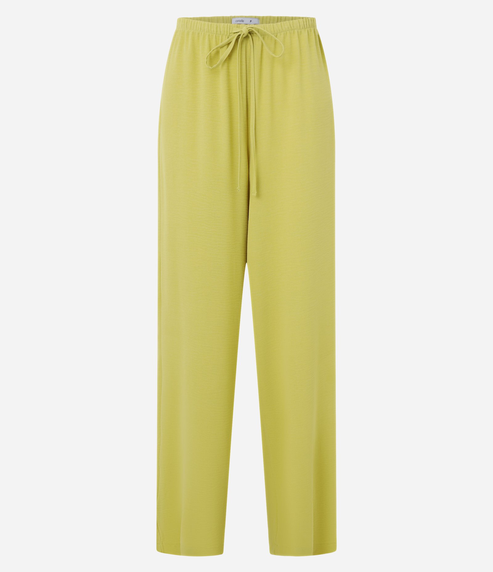 Calça Com Elástico E Amarração No Cós Airflow Amarelo 6