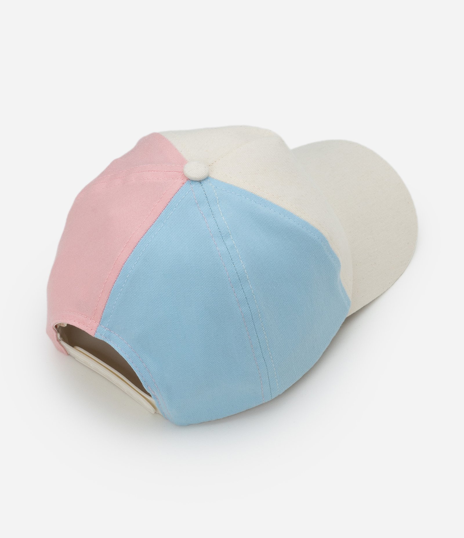 Boné Infantil Aba Curva com Estampa Angel e Stitch - Tam U Azul/Rosa/Bege 2