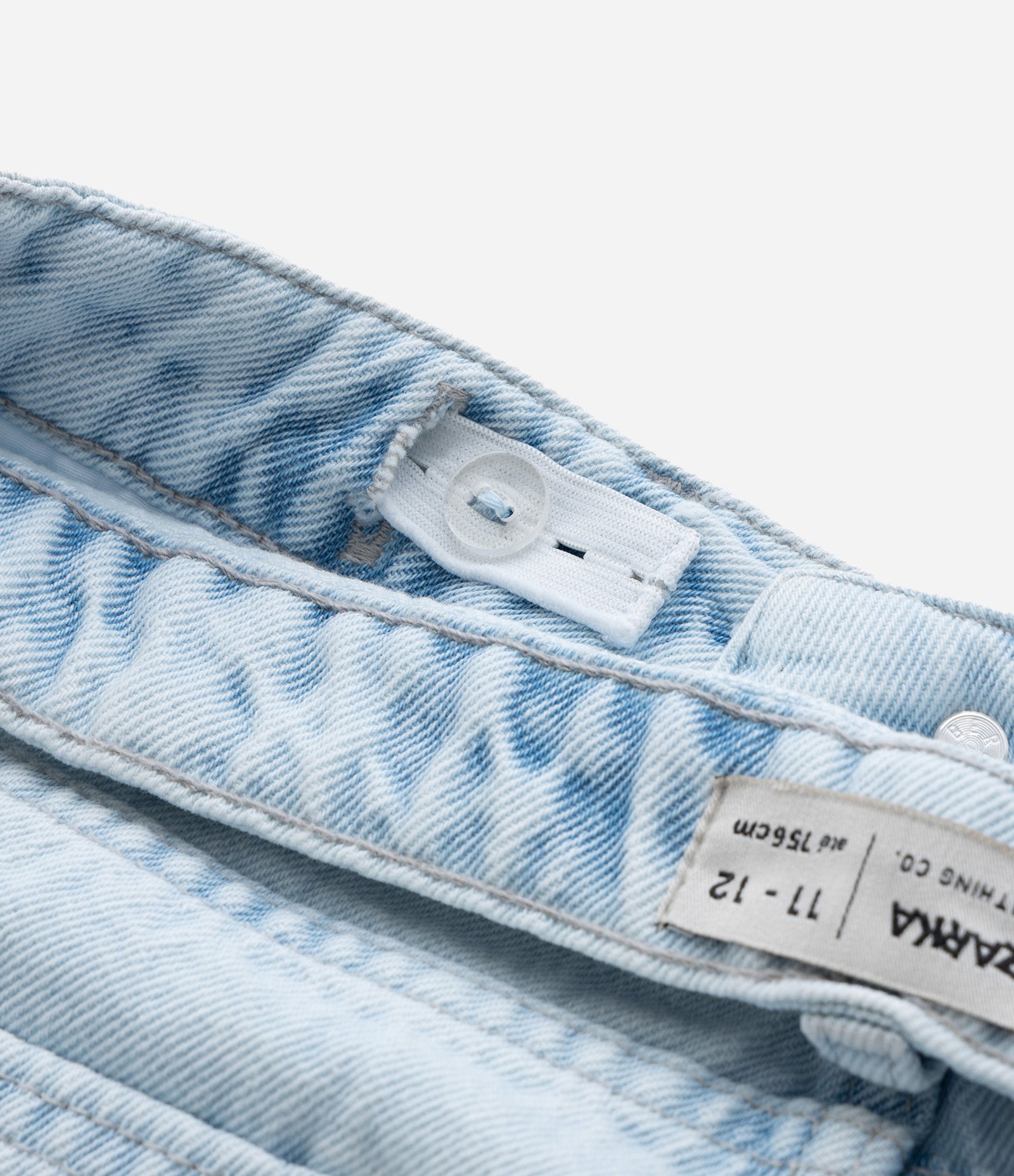 Calça Baggy Infantil em Jeans - Tam 5 a 14 Anos 5