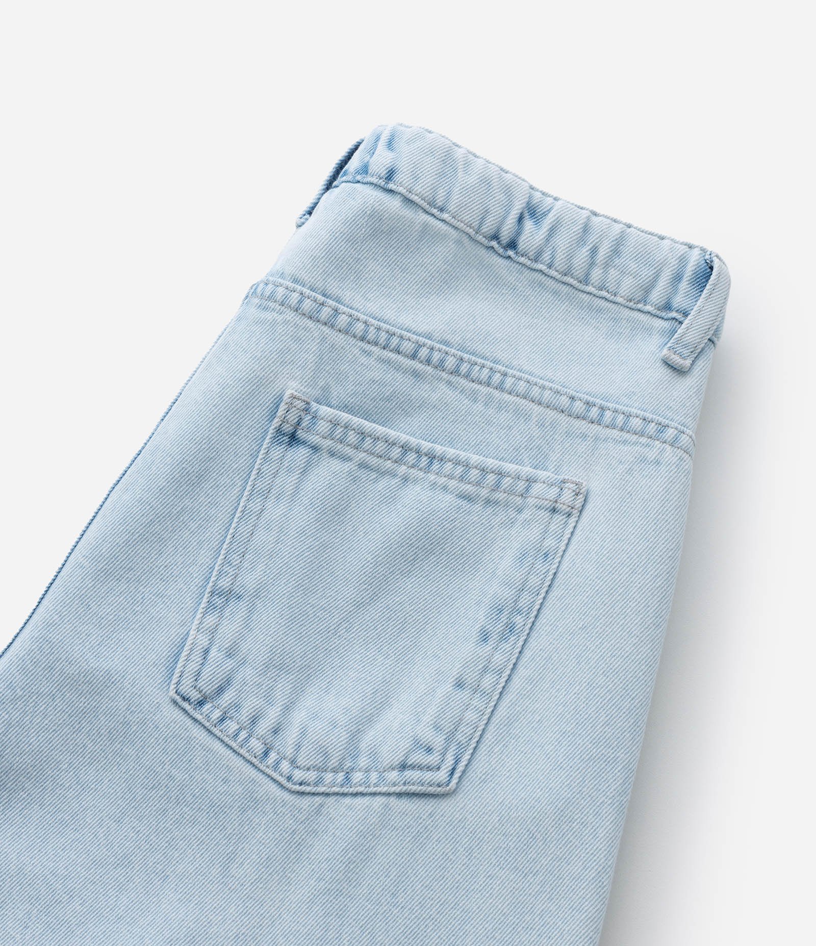 Calça Baggy Infantil em Jeans - Tam 5 a 14 Anos 6
