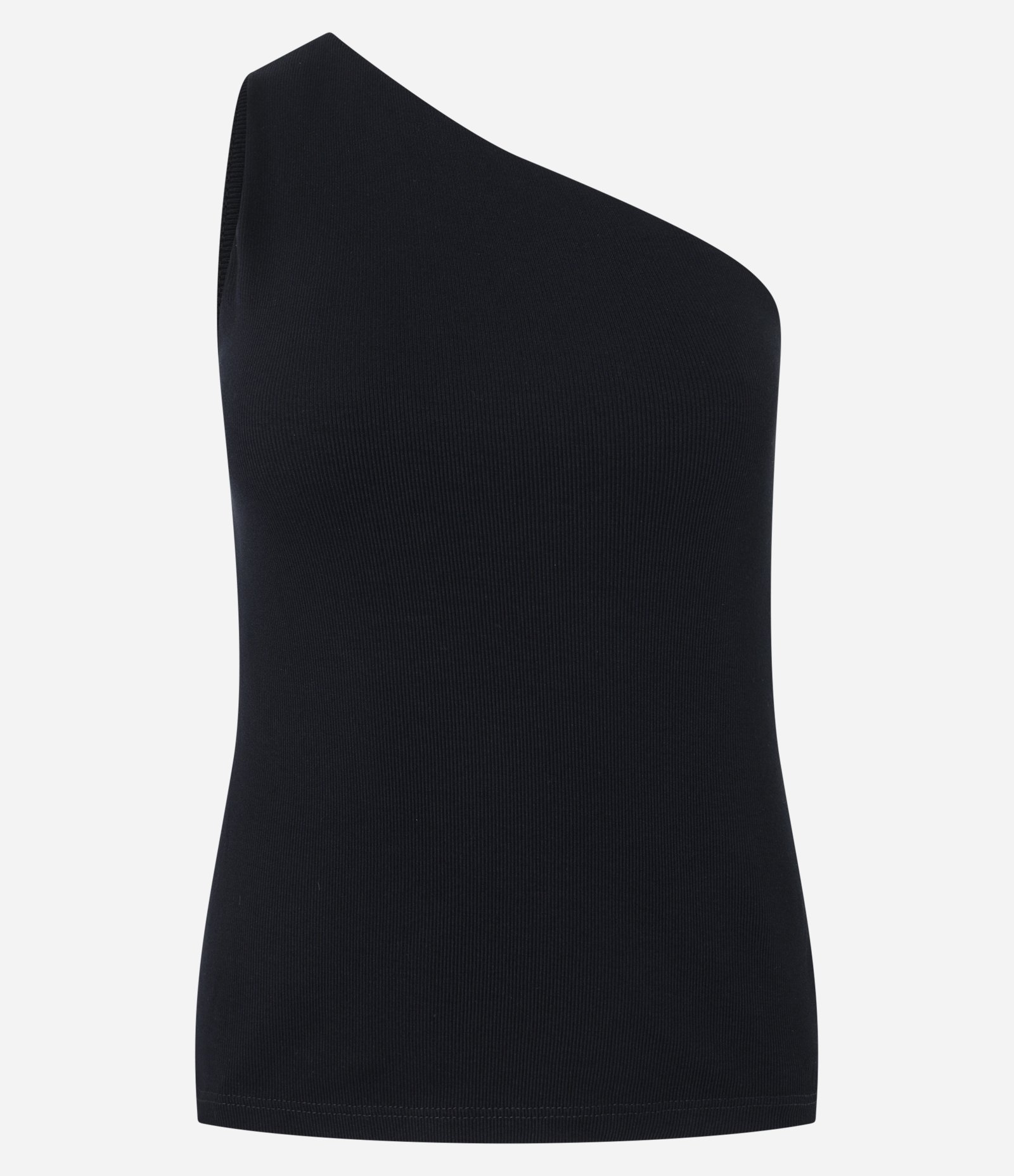 Blusa em Ribana com Ombro Único 1