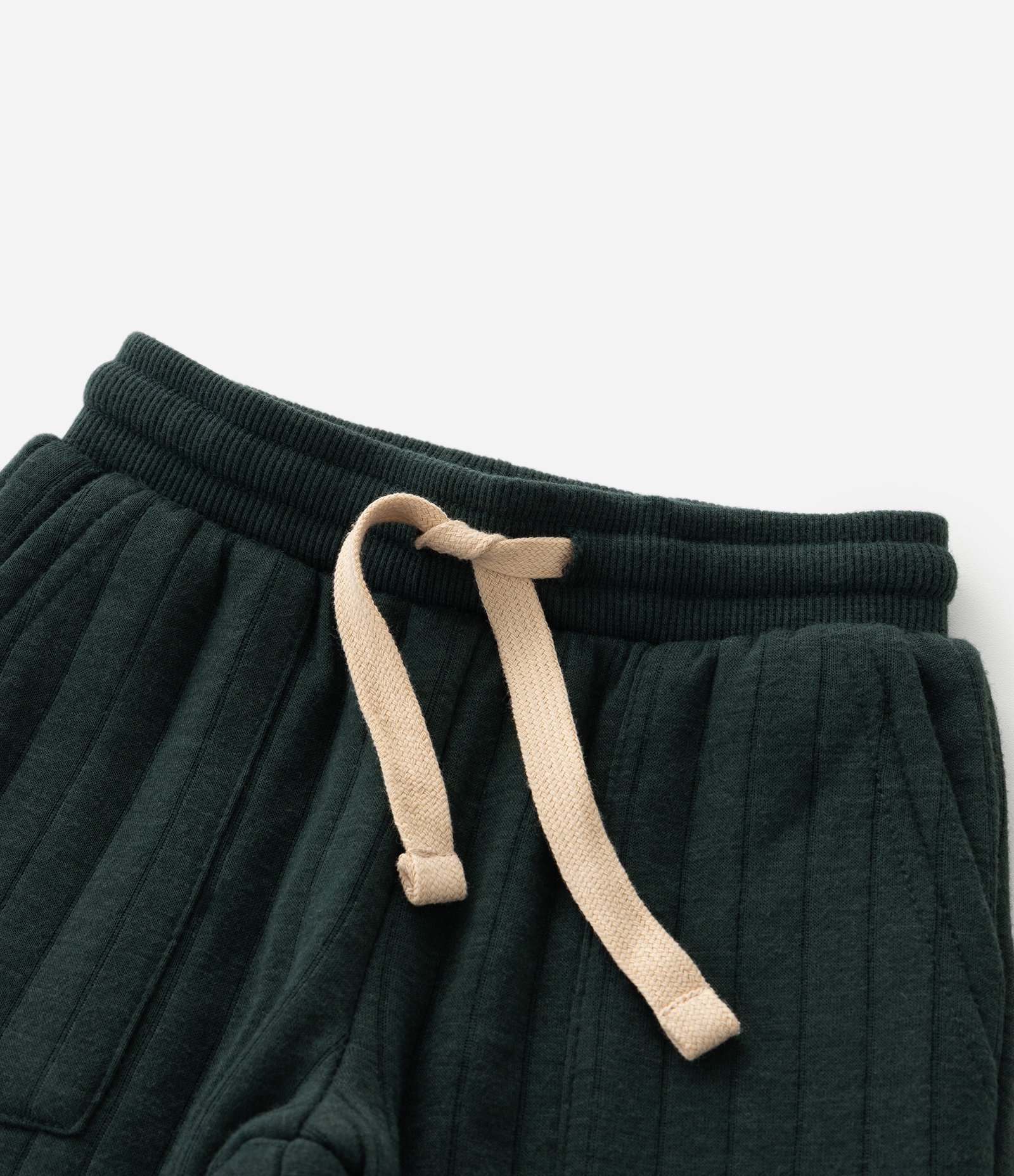 Conjunto Infantil com Casaco Canguru e Calça – Tam 1 a 5/6 Anos Verde Escuro/Bege 8