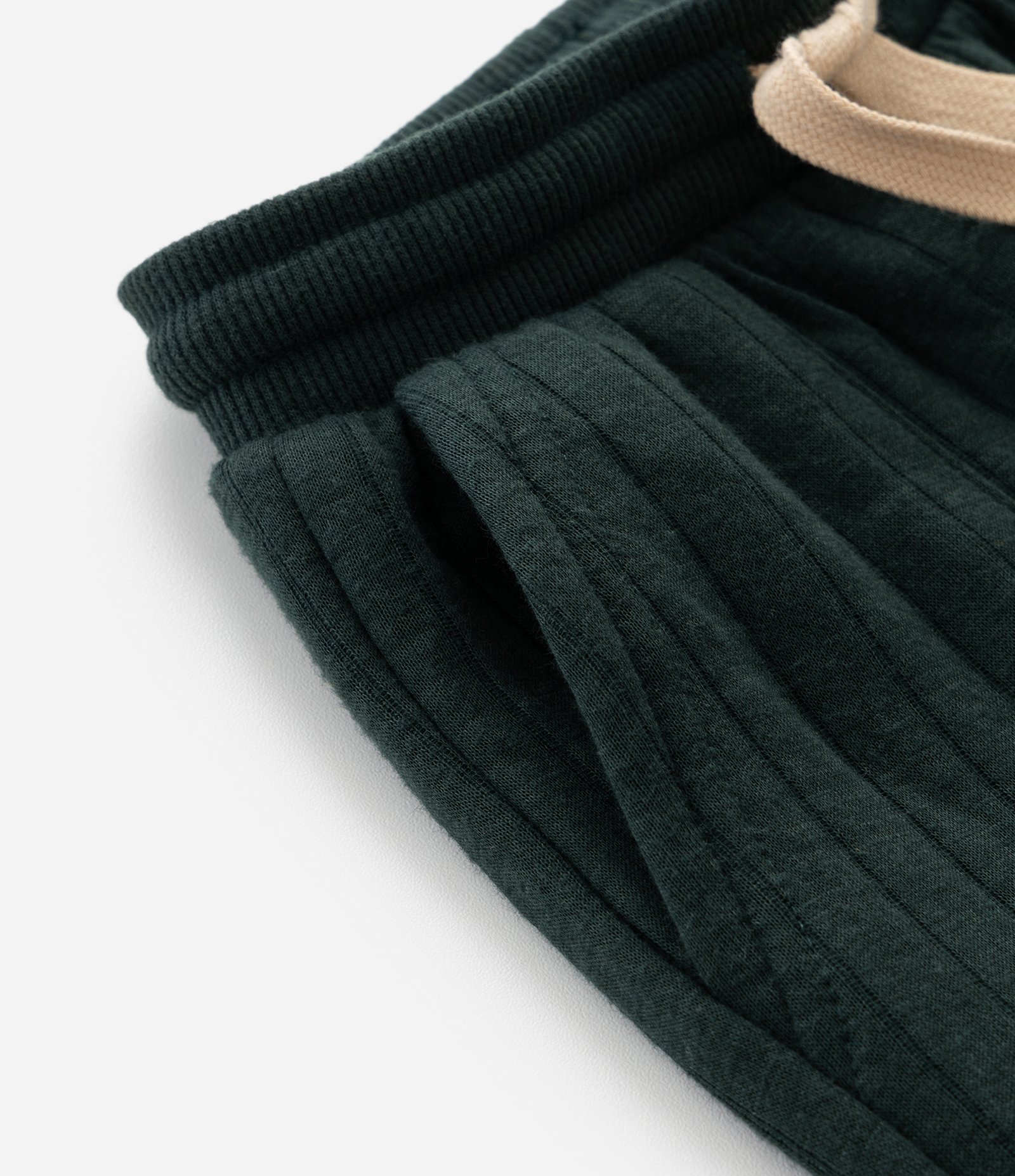 Conjunto Infantil com Casaco Canguru e Calça – Tam 1 a 5/6 Anos Verde Escuro/Bege 7