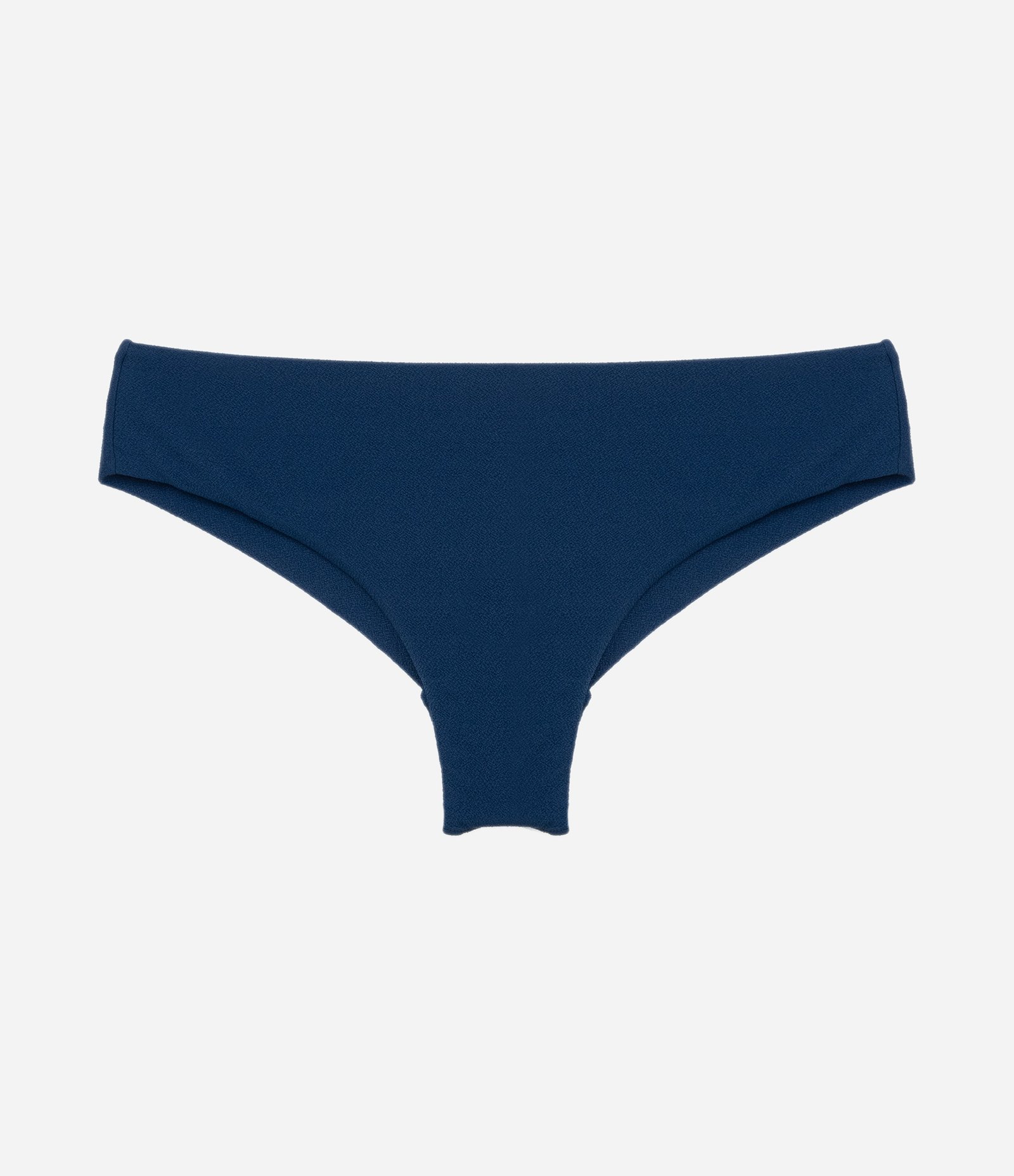 Biquíni Bottom Texturizado com Fio Duplo Curve & Plus Size Azul Marinho 5