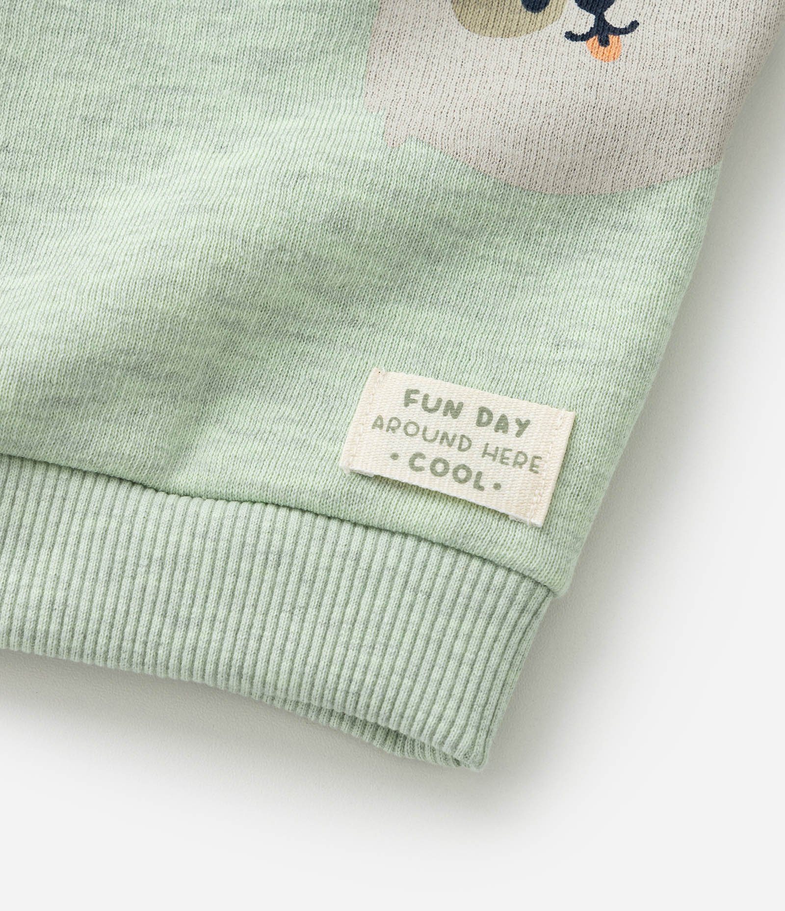 Blusão Infantil Quentinho com Estampa Bichinhos - Tam 0 a 18 meses Verde 7