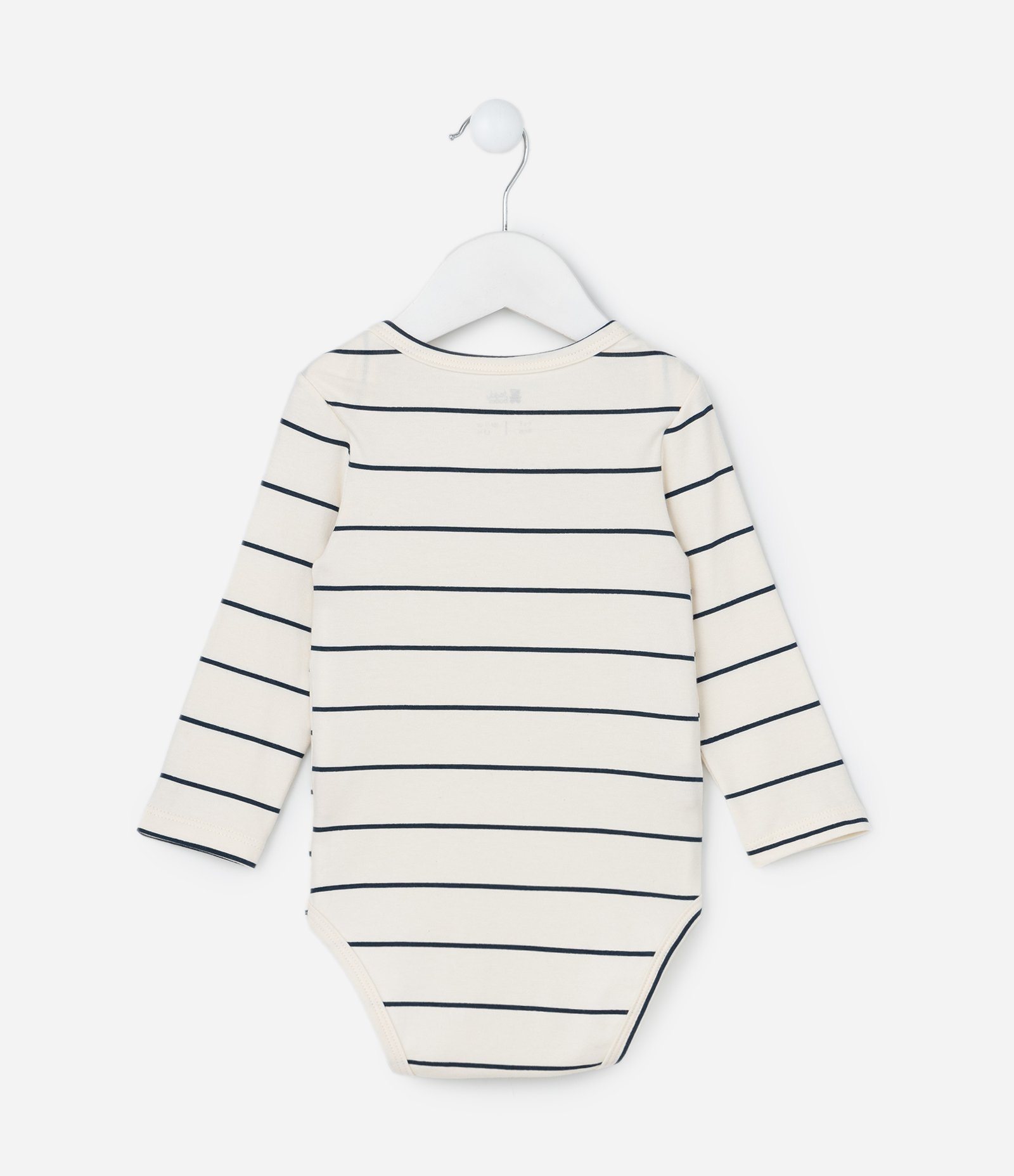 Body Infantil com Estampa de Bichinhos - Tam 0 a 18 meses Bege 2