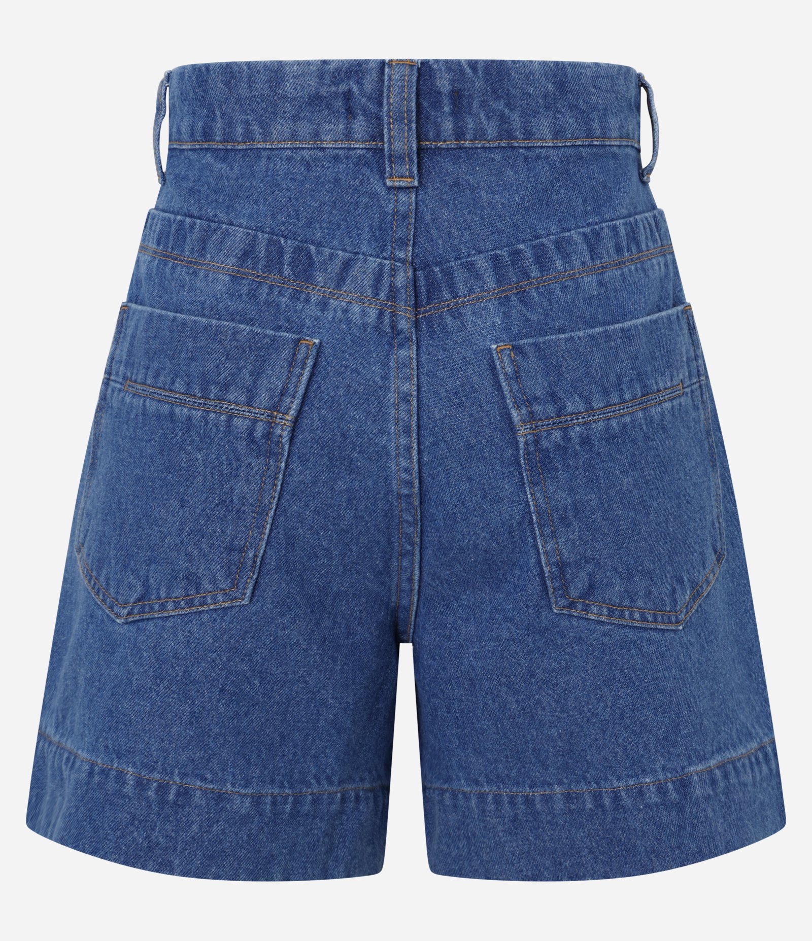 Short Comfy em Jeans com Cintura Alta Azul 6