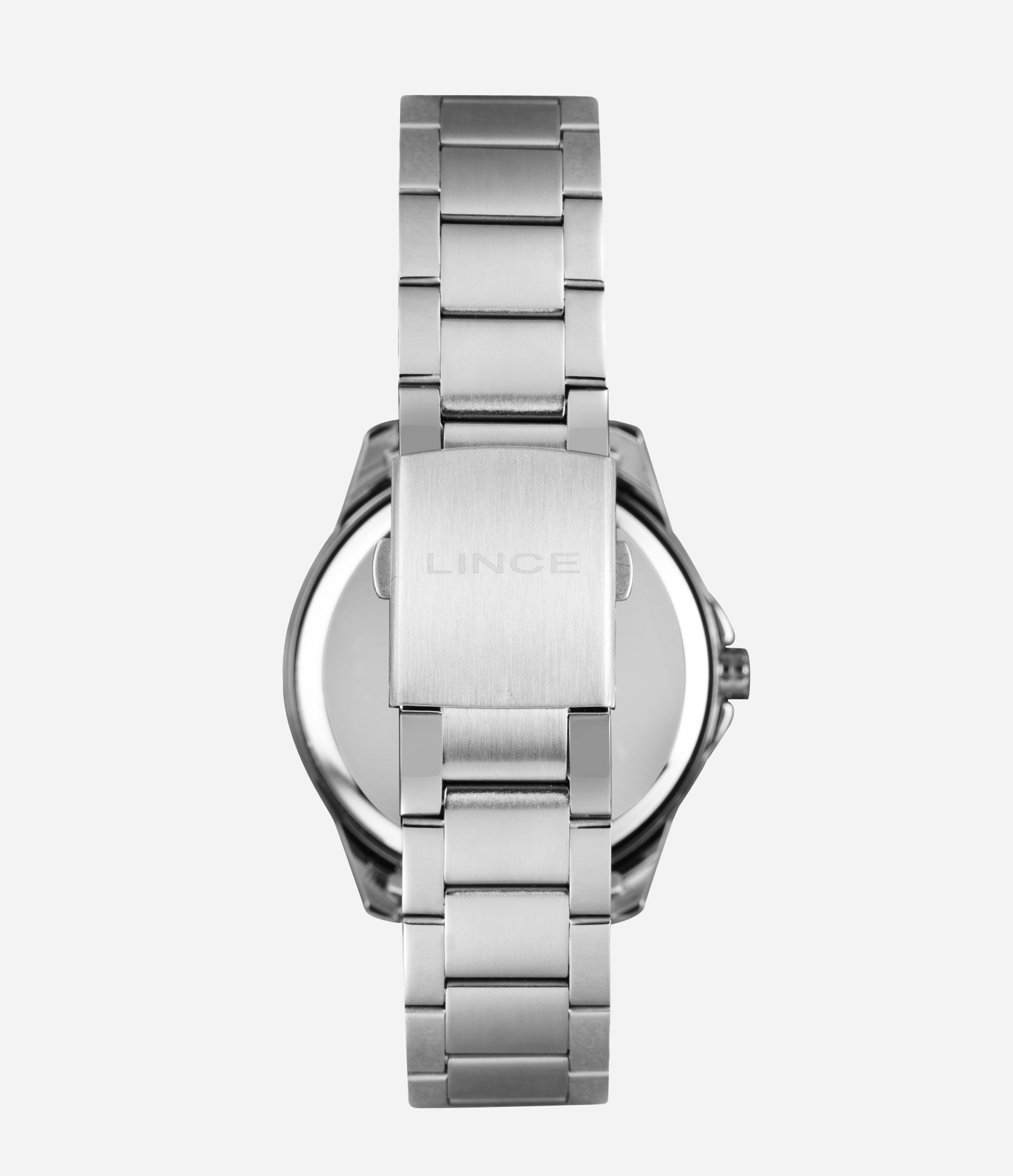 Relógio Lince Masculino Analógico PRATA 3